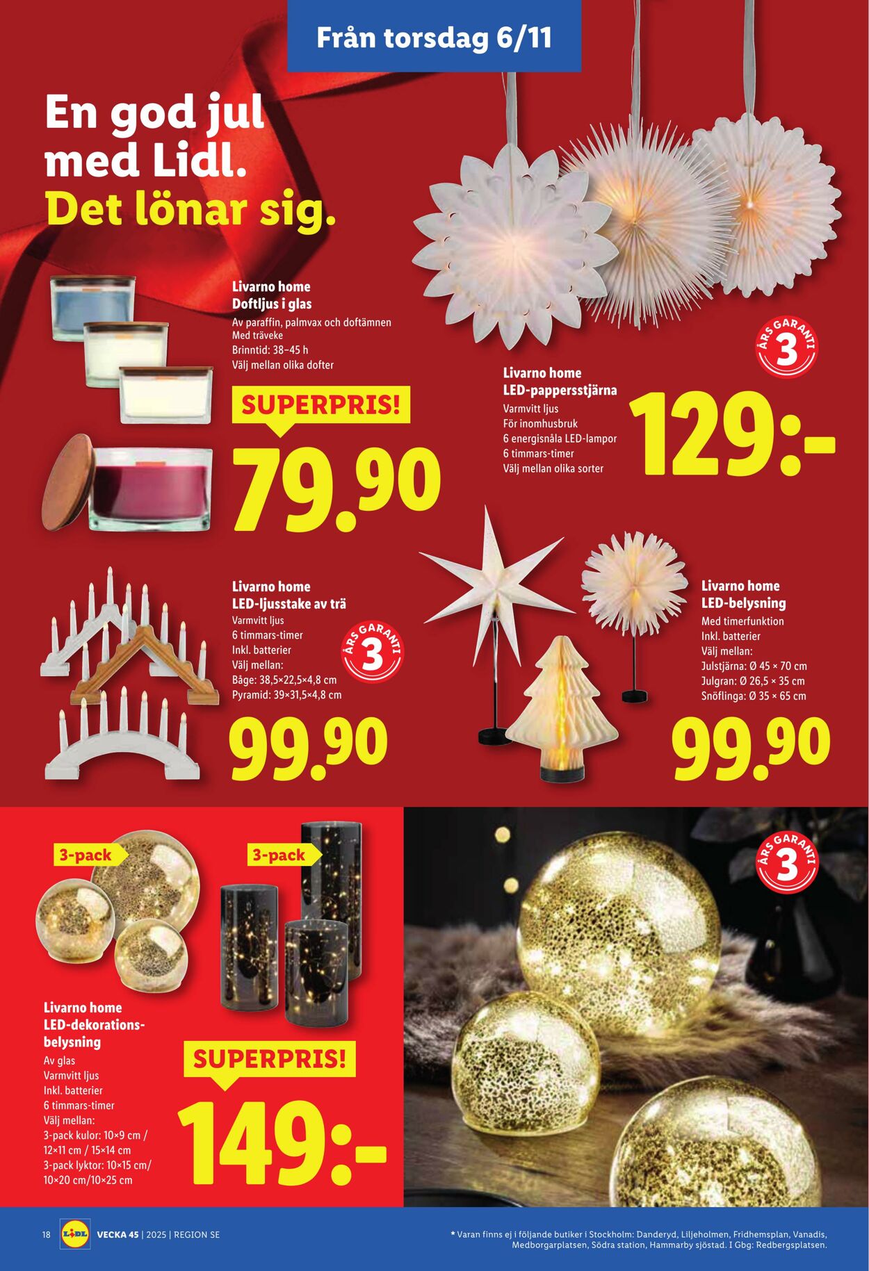 Erbjudanden Lidl 03.11.2025 - 09.11.2025