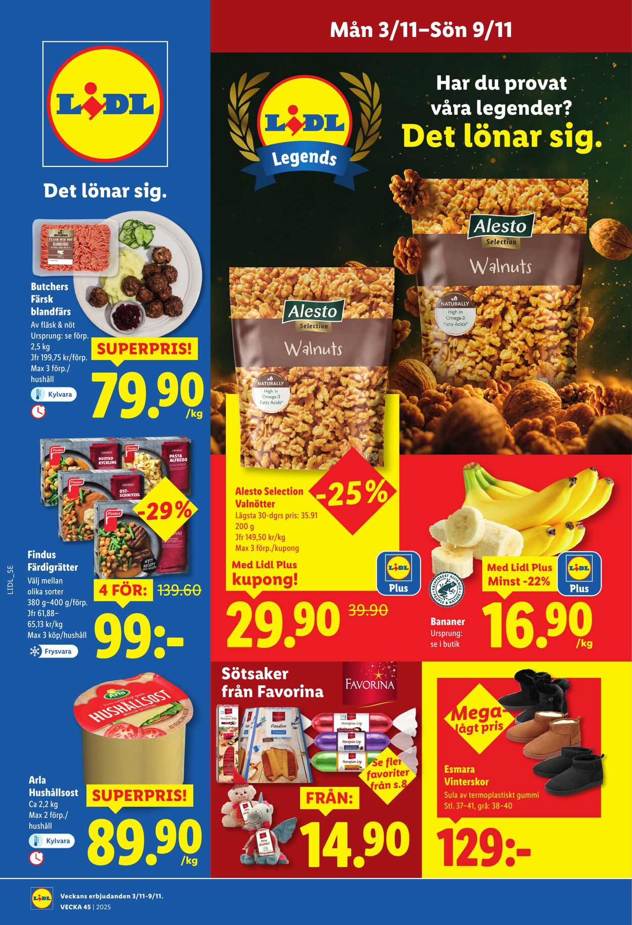 Erbjudanden Lidl 03.11.2025 - 09.11.2025