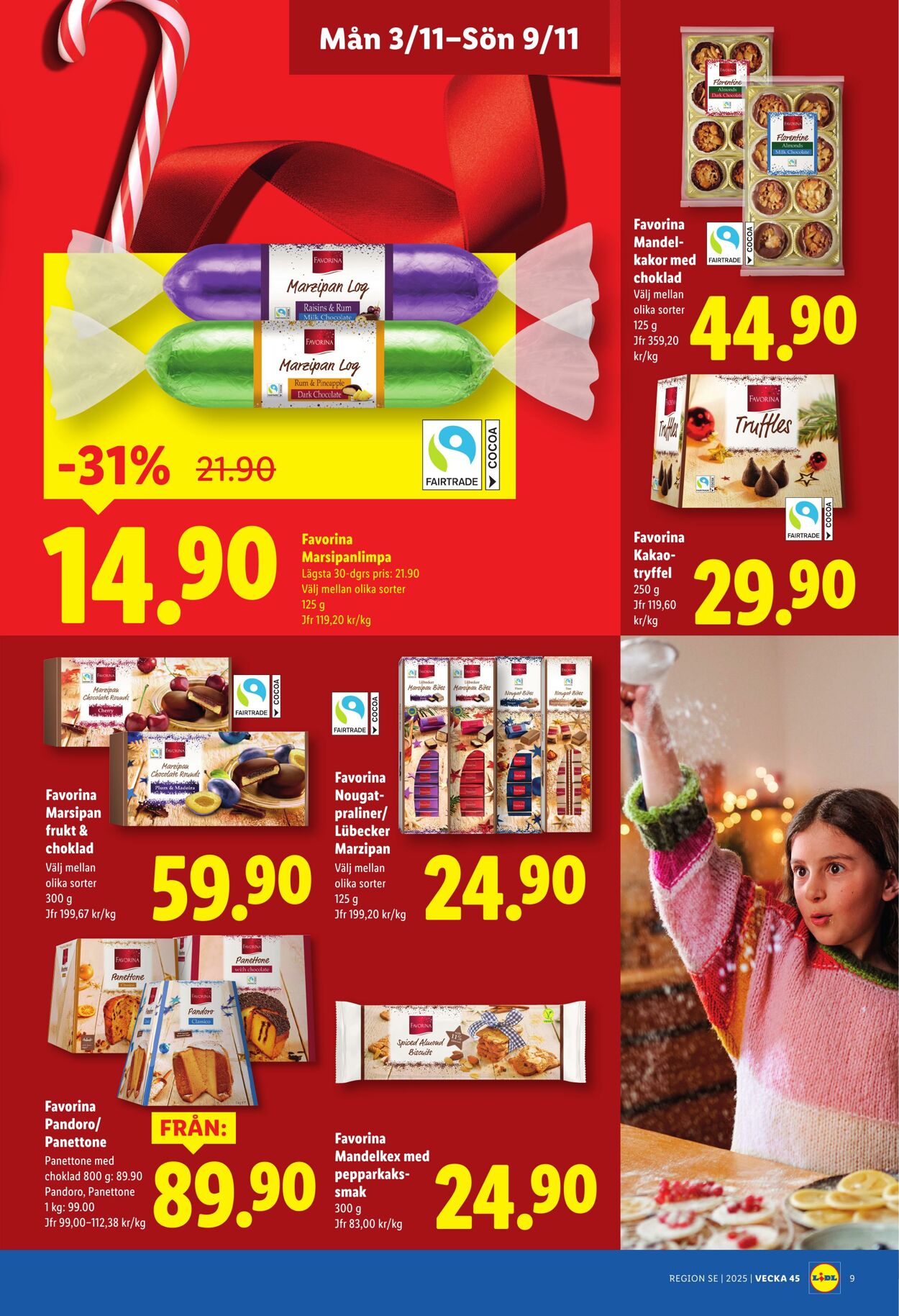 Erbjudanden Lidl 03.11.2025 - 09.11.2025