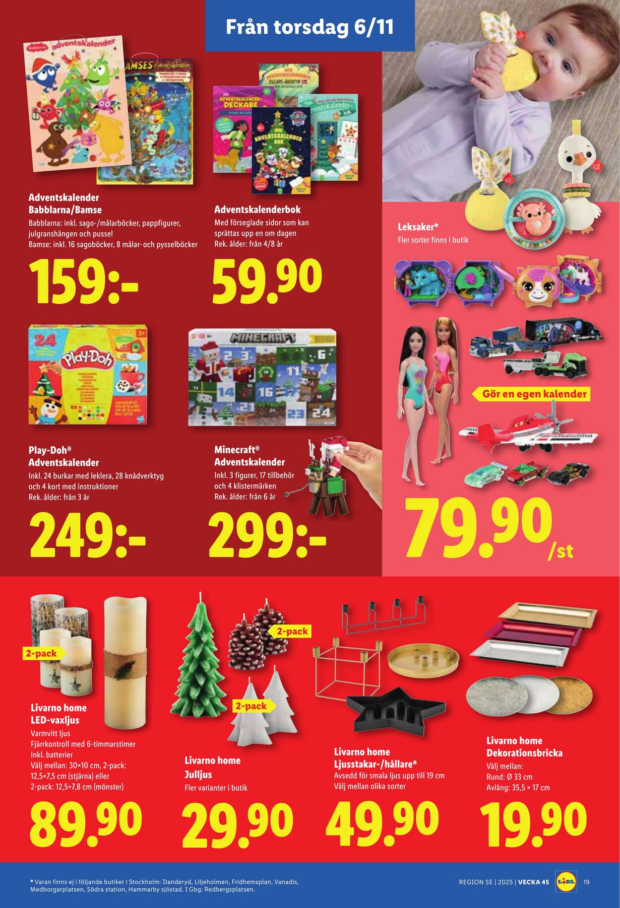 Erbjudanden Lidl 03.11.2025 - 09.11.2025