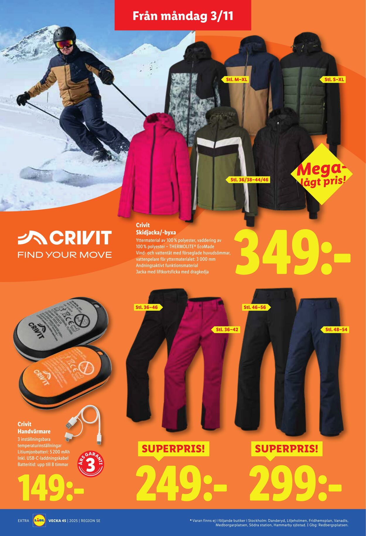 Erbjudanden Lidl 03.11.2025 - 09.11.2025