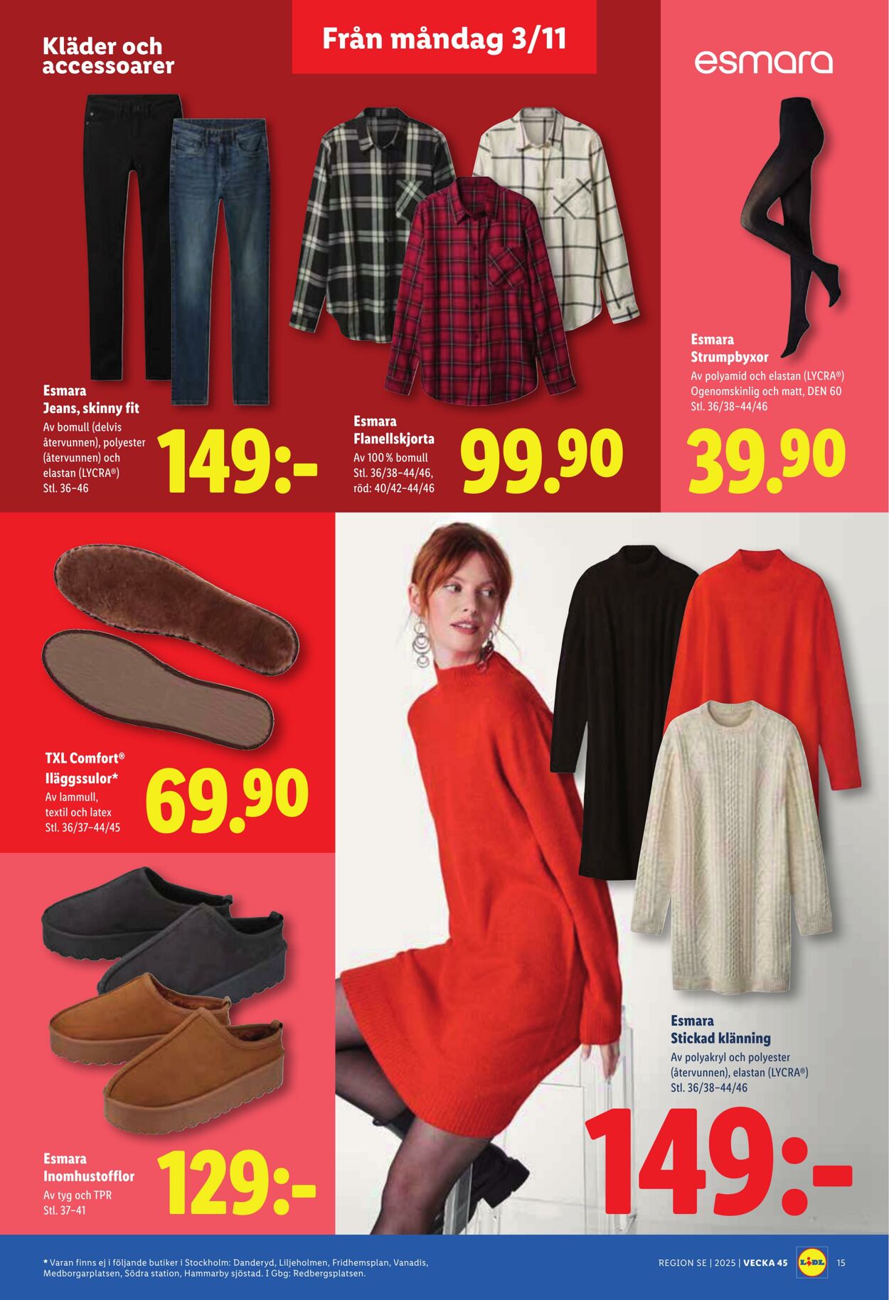 Erbjudanden Lidl 03.11.2025 - 09.11.2025