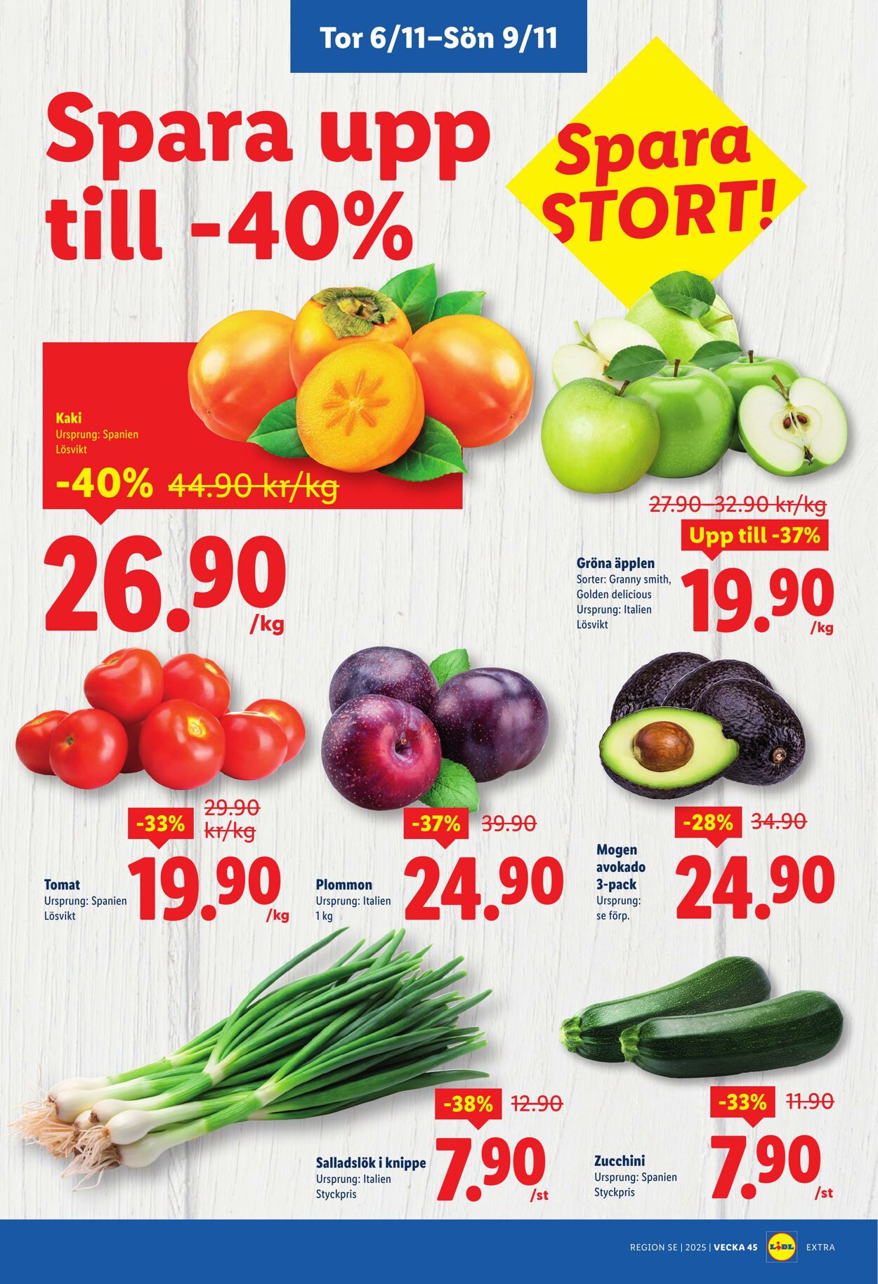 Erbjudanden Lidl 03.11.2025 - 09.11.2025