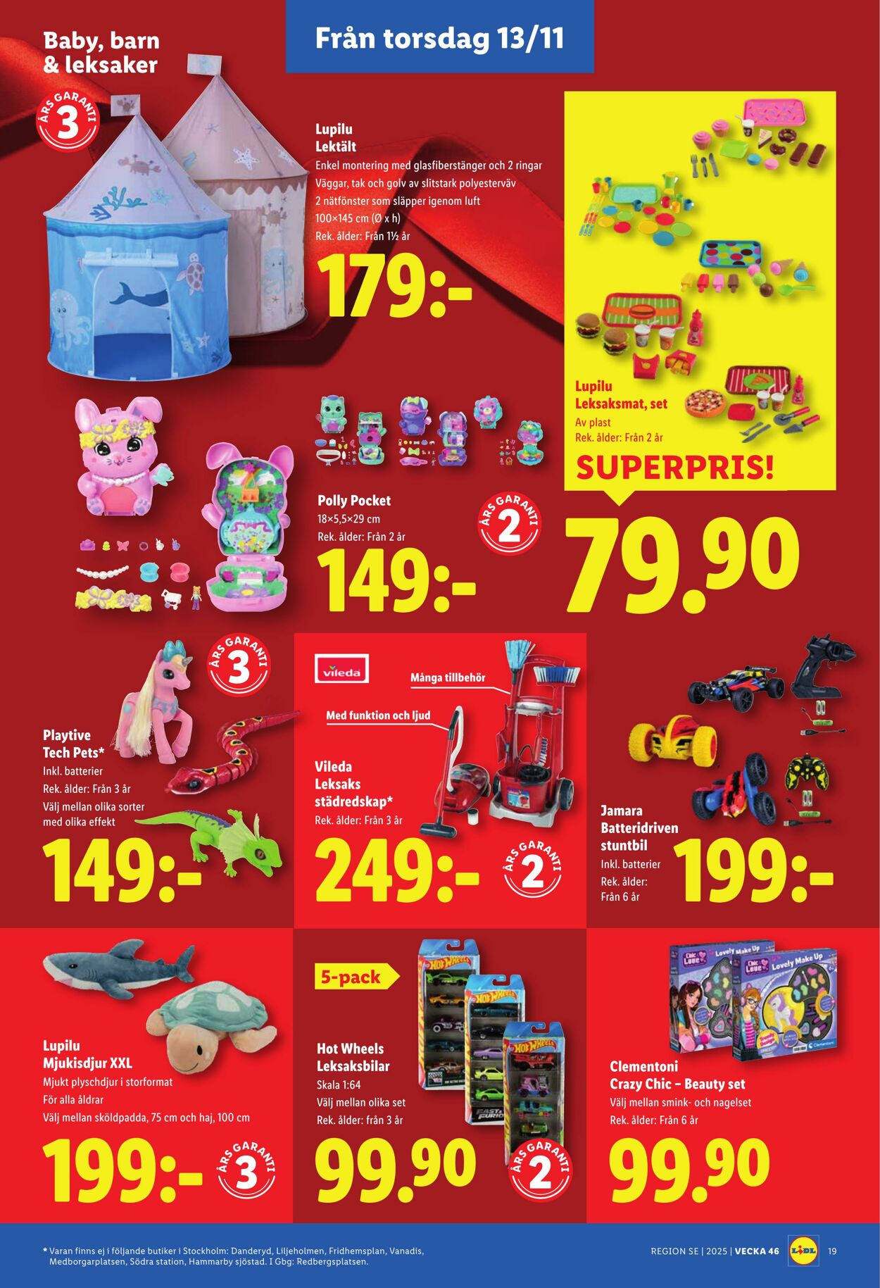 Erbjudanden Lidl 10.11.2025 - 16.11.2025