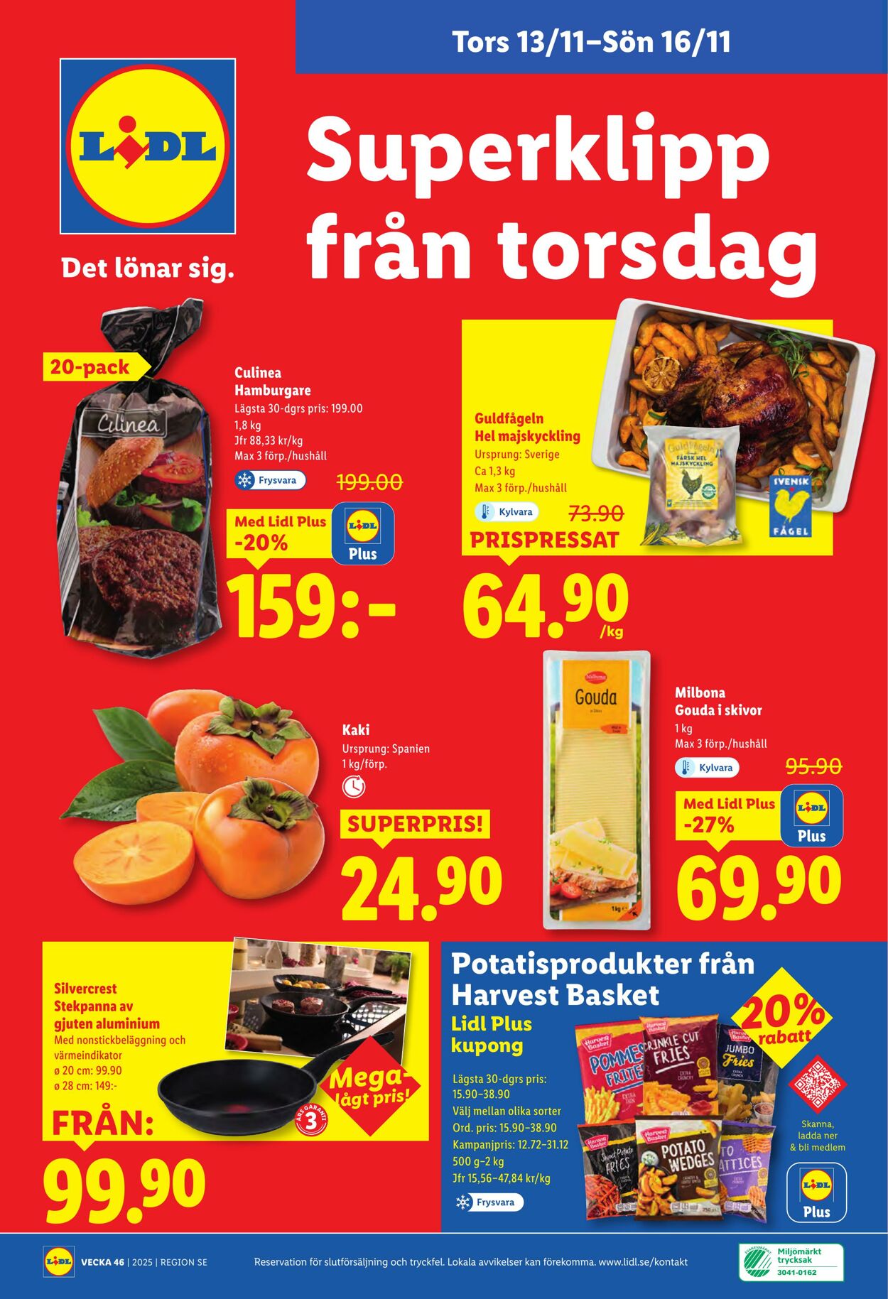 Erbjudanden Lidl 10.11.2025 - 16.11.2025