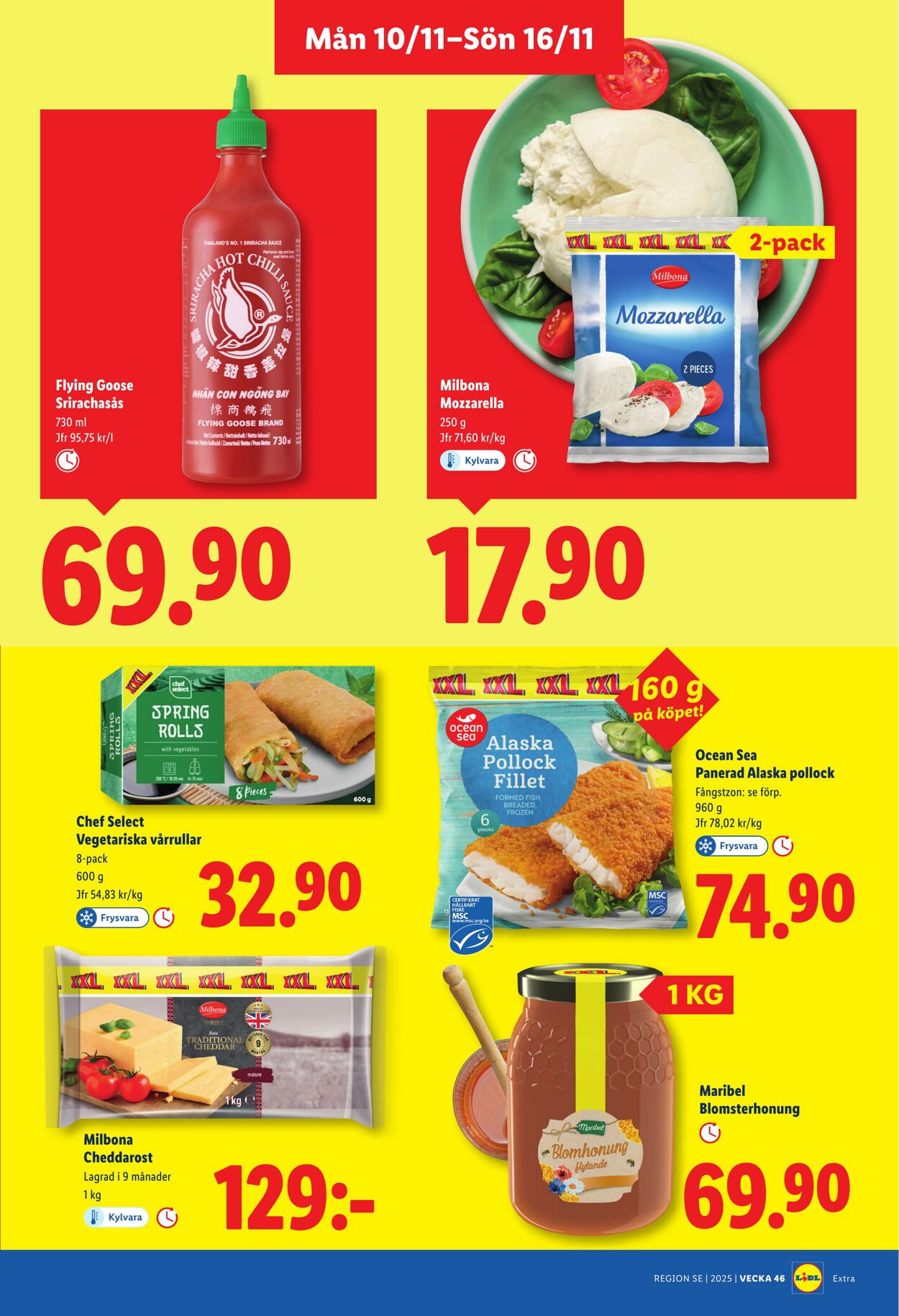 Erbjudanden Lidl 10.11.2025 - 16.11.2025