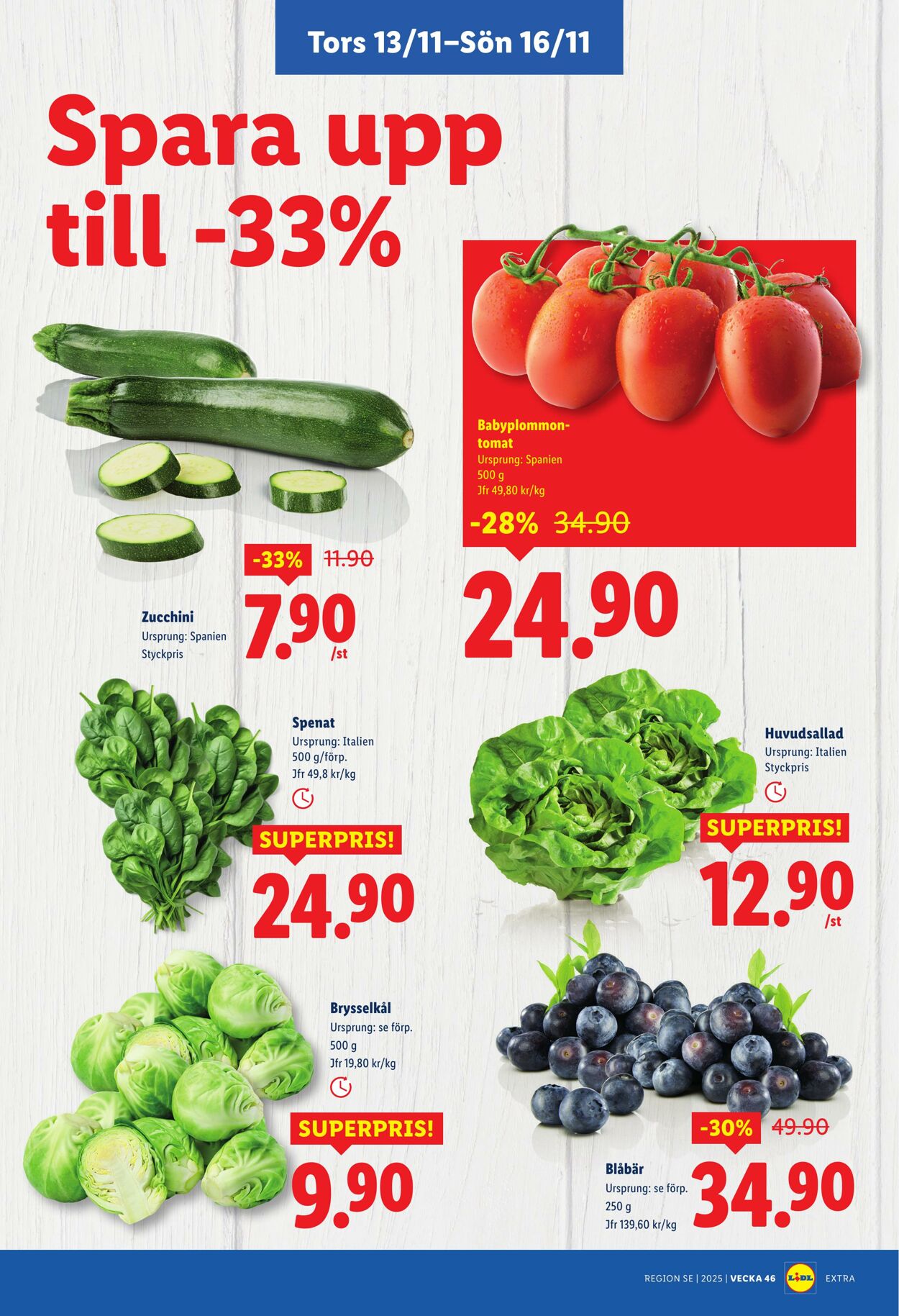 Erbjudanden Lidl 10.11.2025 - 16.11.2025