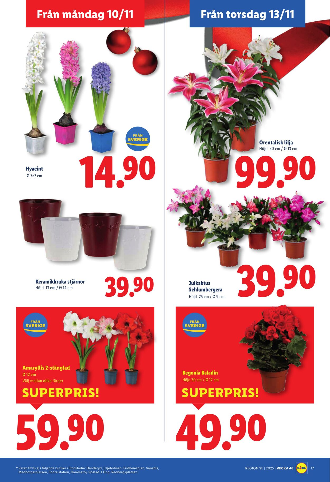 Erbjudanden Lidl 10.11.2025 - 16.11.2025