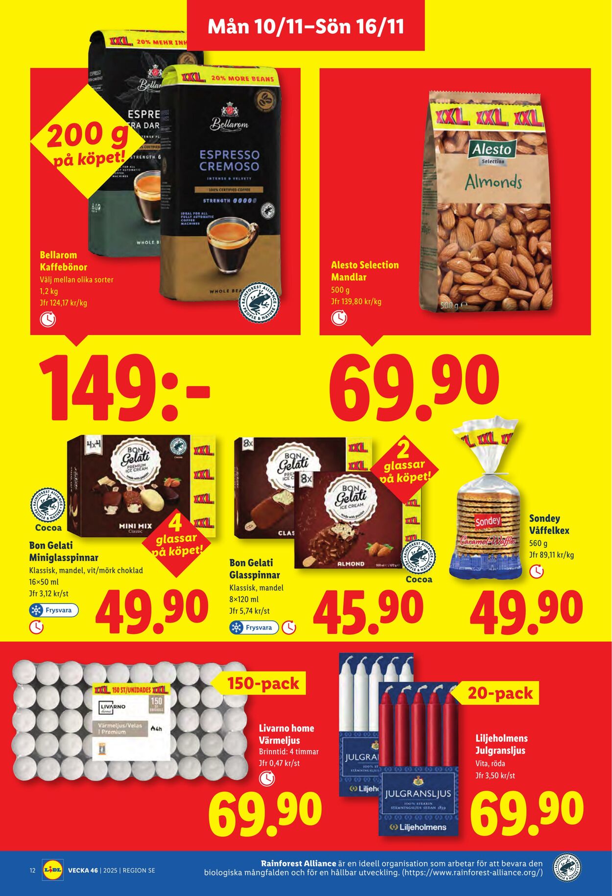 Erbjudanden Lidl 10.11.2025 - 16.11.2025