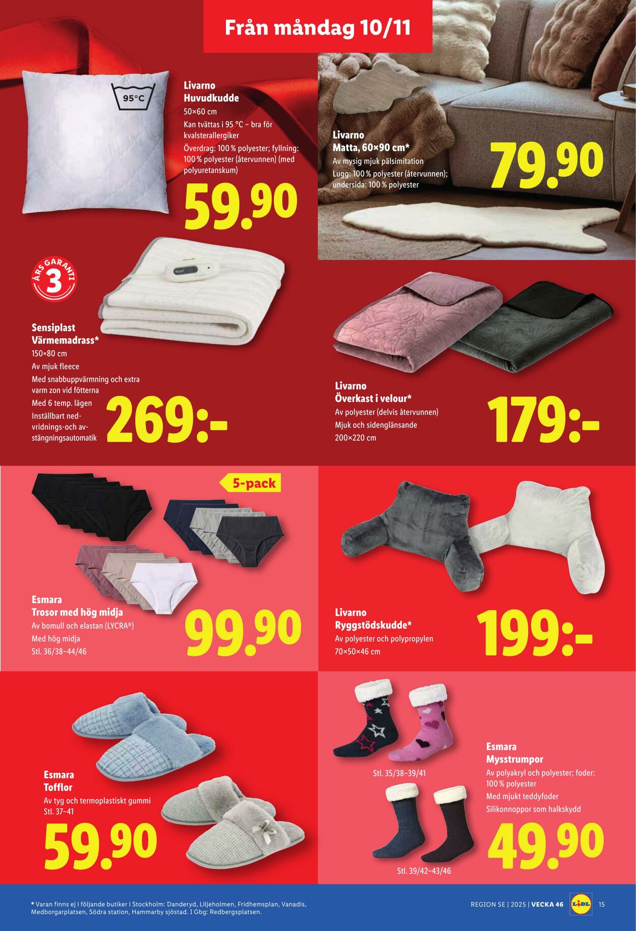 Erbjudanden Lidl 10.11.2025 - 16.11.2025