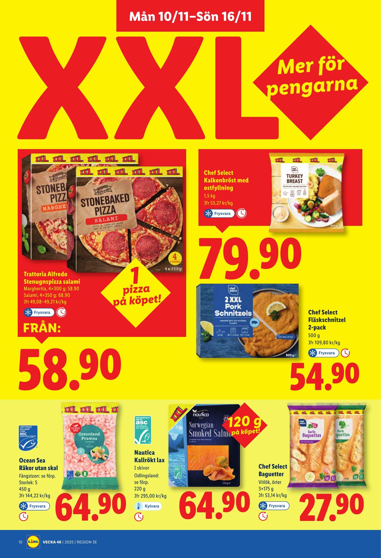 Erbjudanden Lidl 10.11.2025 - 16.11.2025