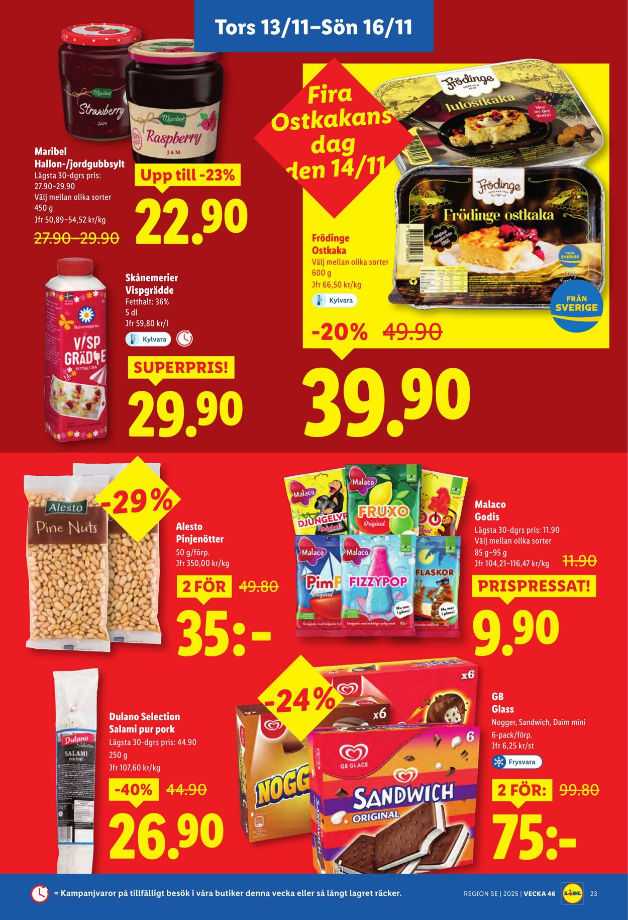 Erbjudanden Lidl 10.11.2025 - 16.11.2025