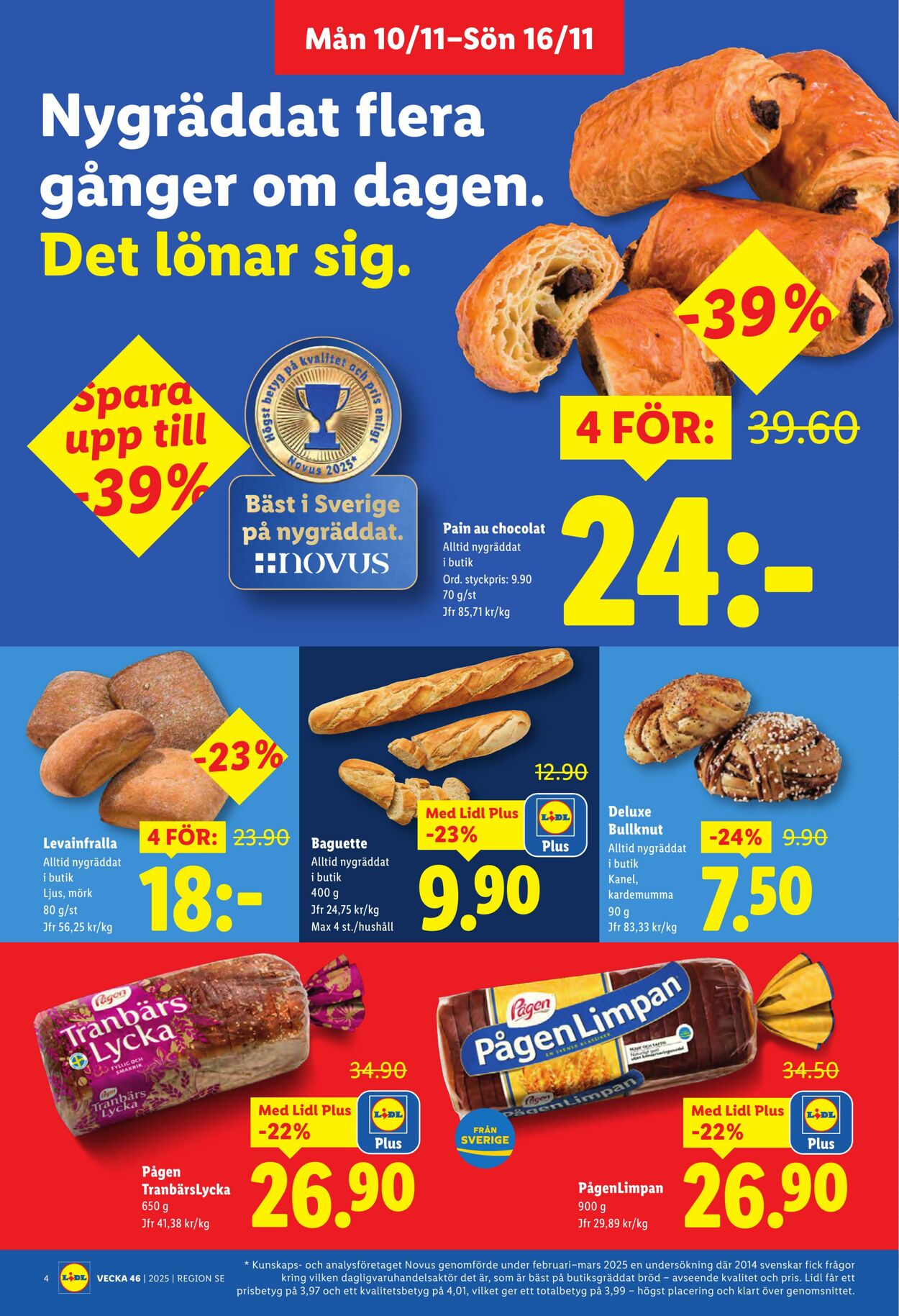 Erbjudanden Lidl 10.11.2025 - 16.11.2025