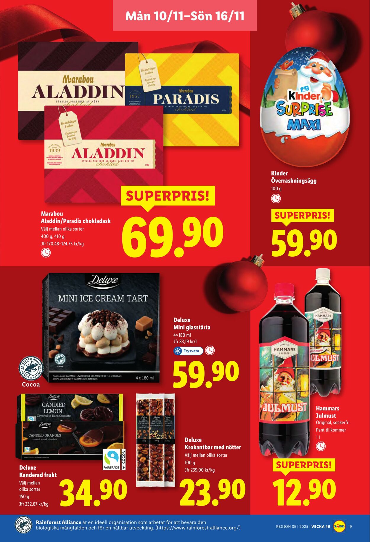Erbjudanden Lidl 10.11.2025 - 16.11.2025