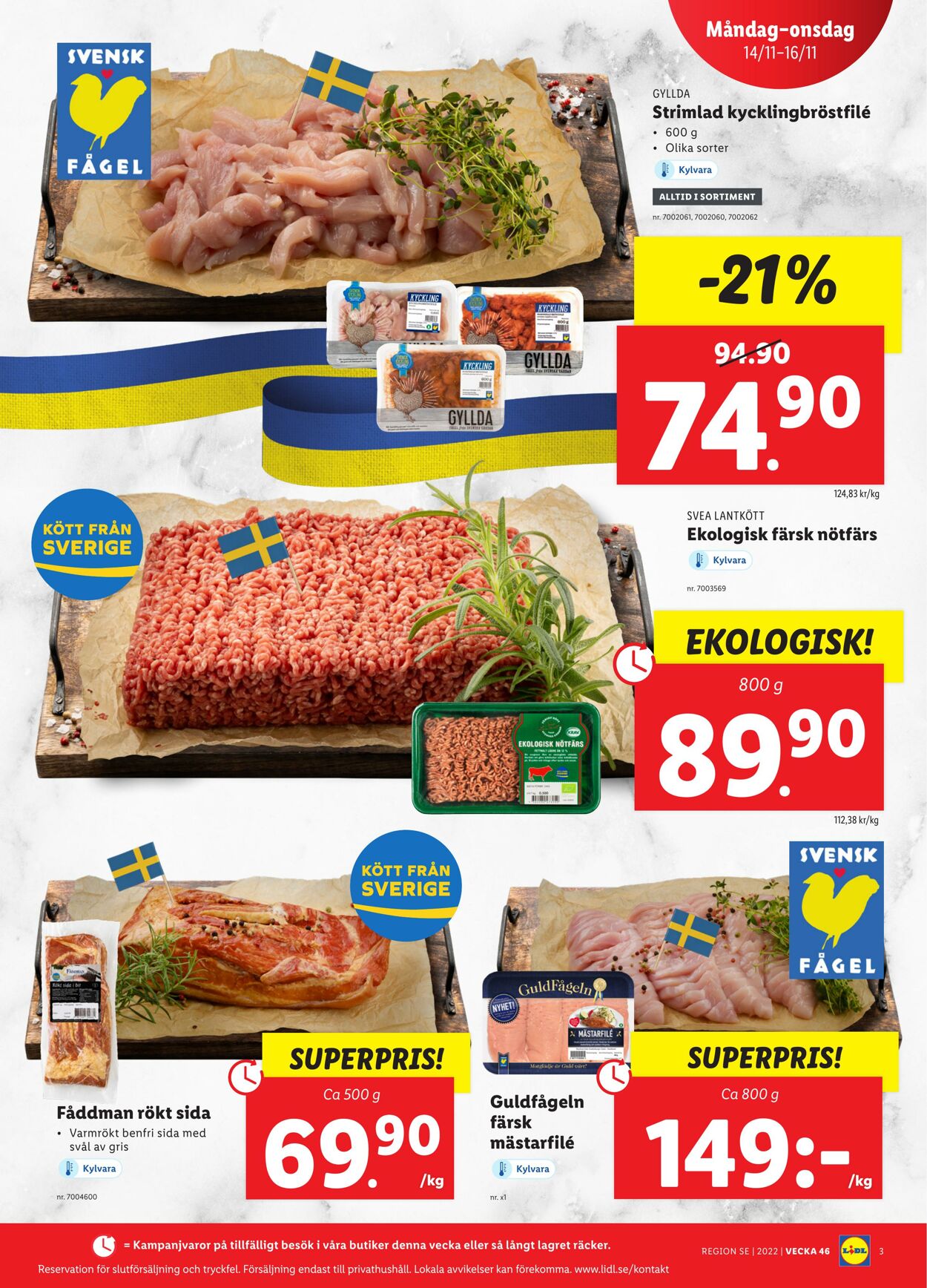 Erbjudanden Lidl 14.11.2022 - 20.11.2022