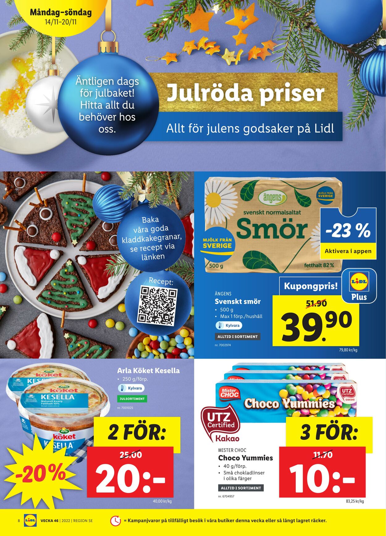 Erbjudanden Lidl 14.11.2022 - 20.11.2022