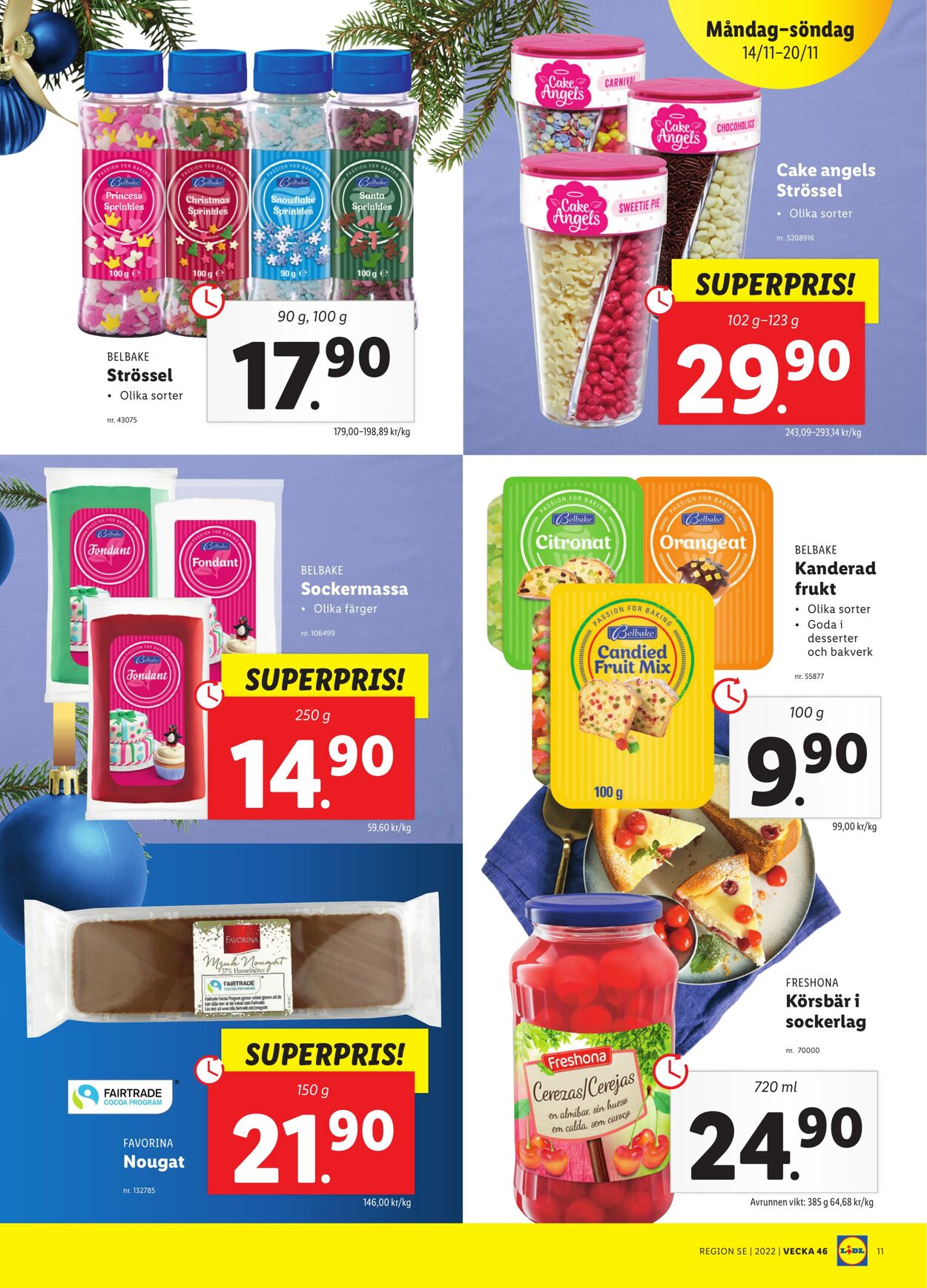 Erbjudanden Lidl 14.11.2022 - 20.11.2022