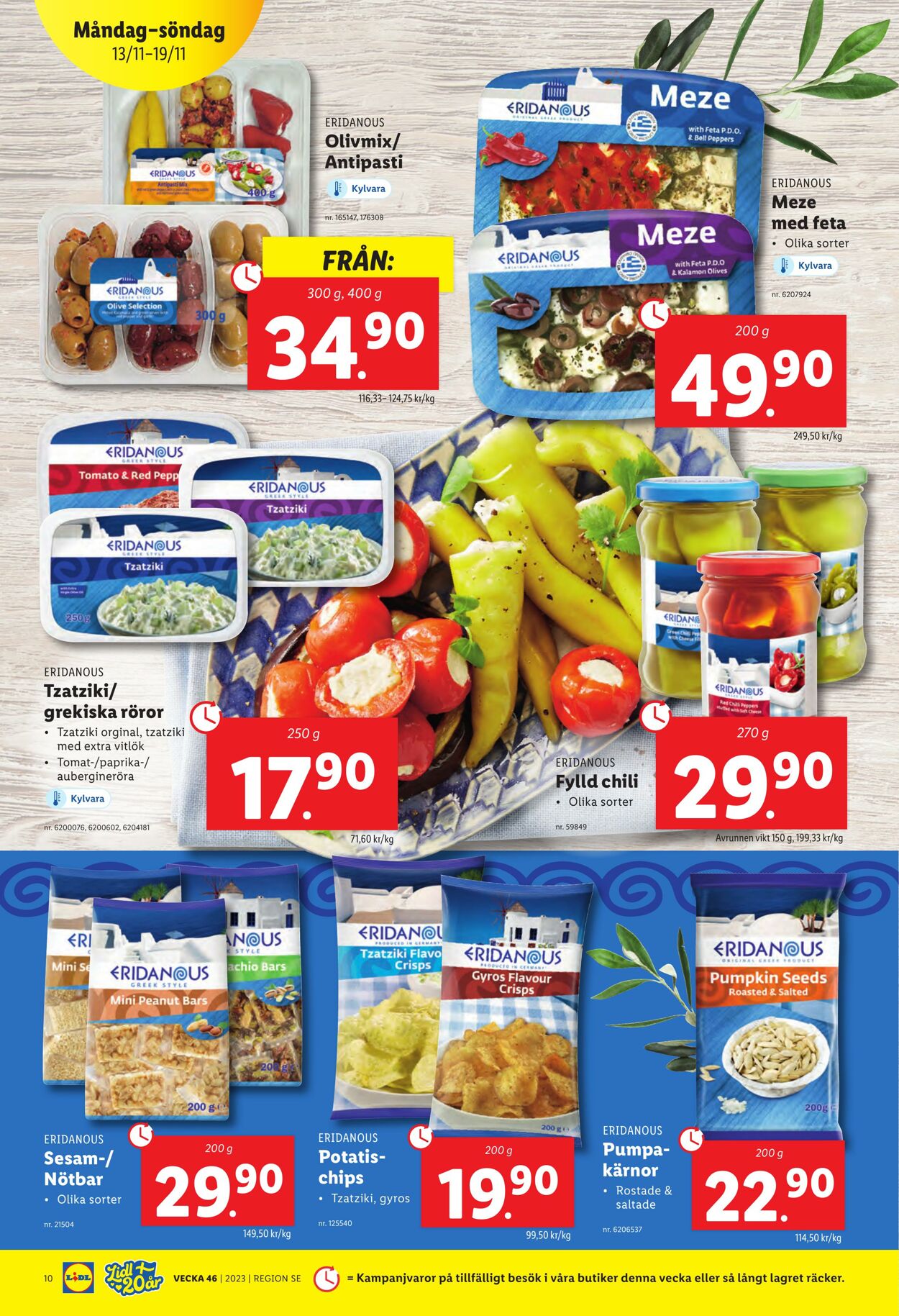 Erbjudanden Lidl 13.11.2023 - 19.11.2023