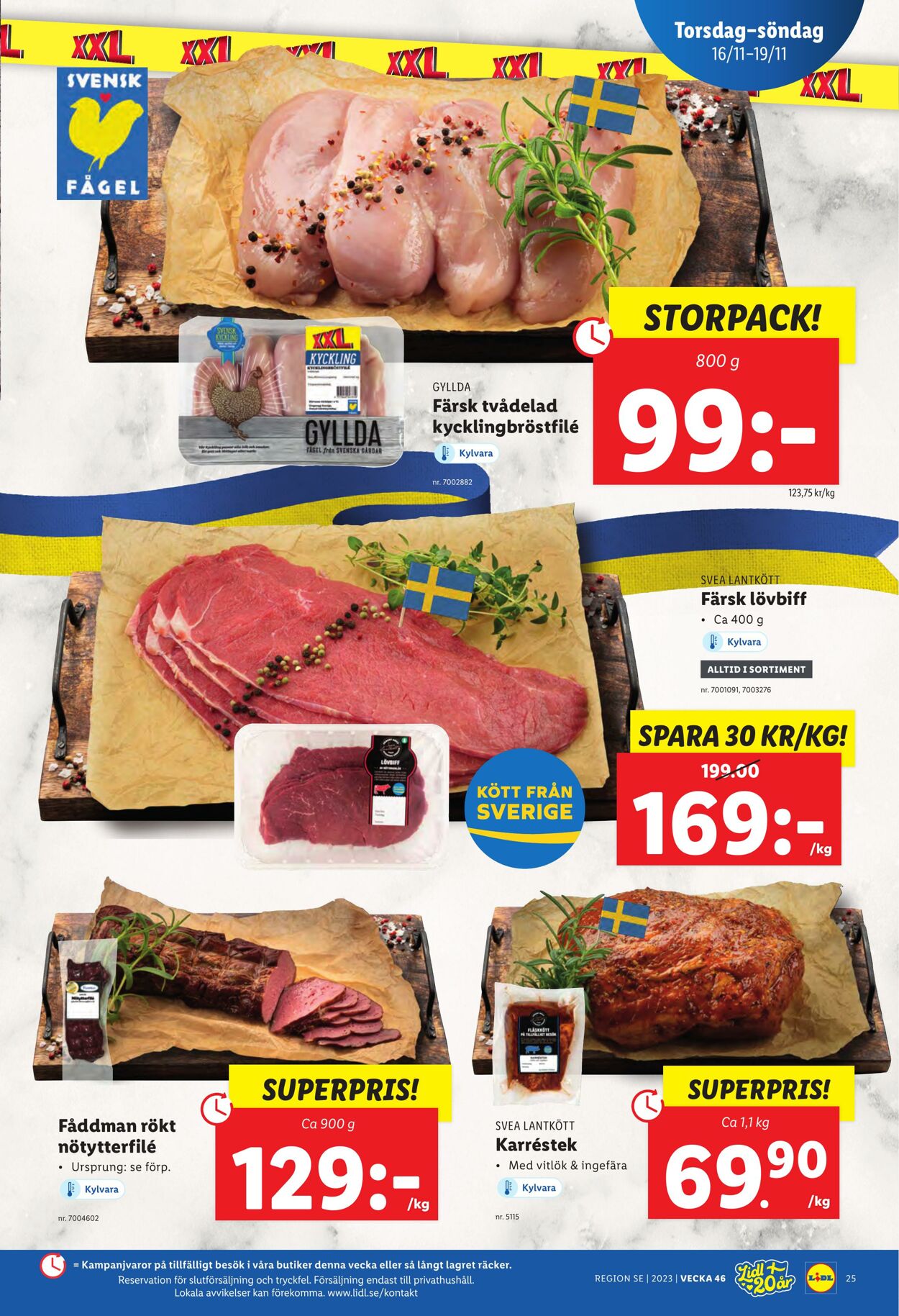 Erbjudanden Lidl 13.11.2023 - 19.11.2023