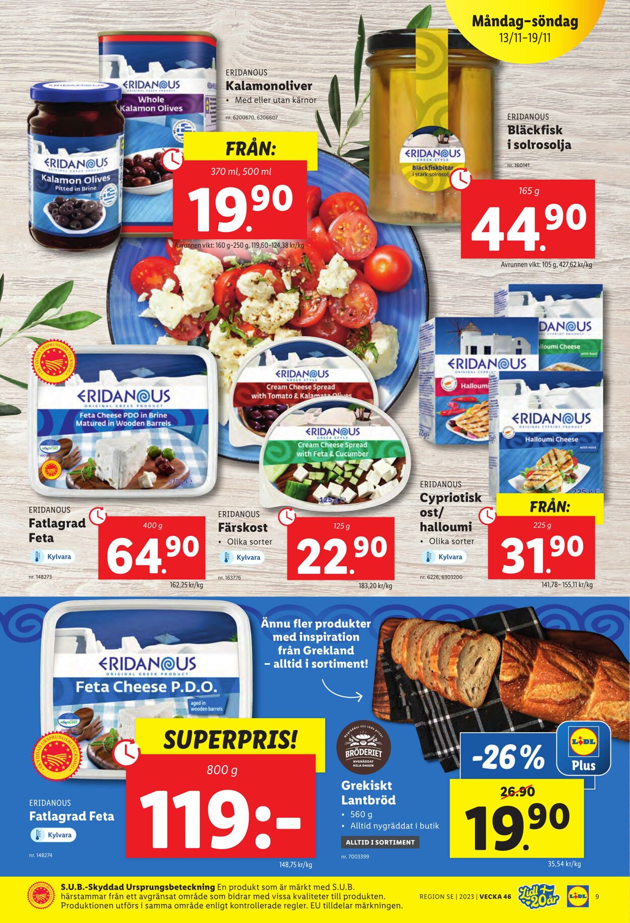 Erbjudanden Lidl 13.11.2023 - 19.11.2023