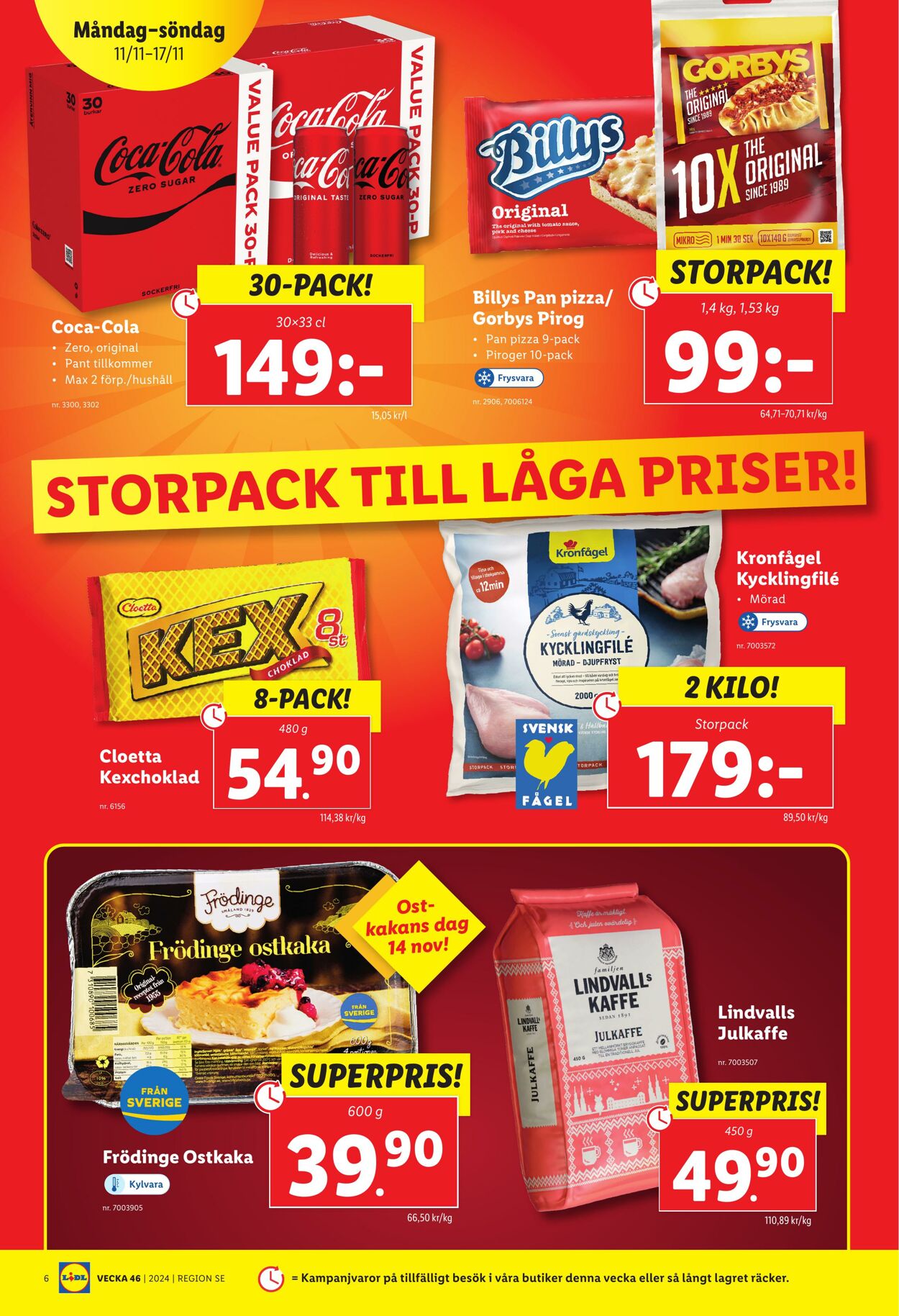 Erbjudanden Lidl 11.11.2024 - 17.11.2024