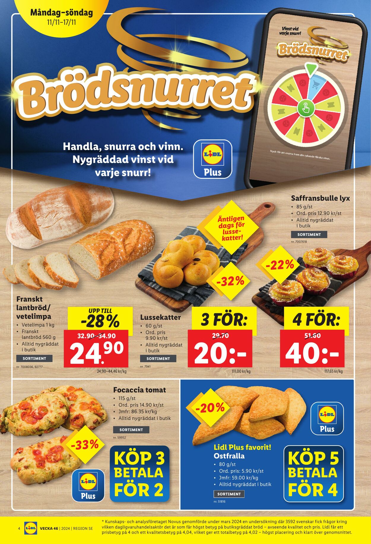 Erbjudanden Lidl 11.11.2024 - 17.11.2024