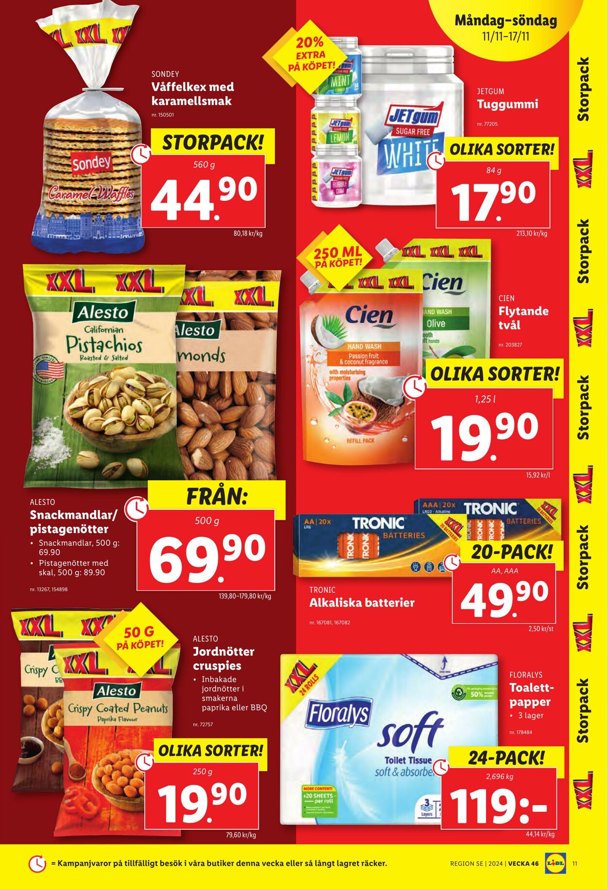 Erbjudanden Lidl 11.11.2024 - 17.11.2024