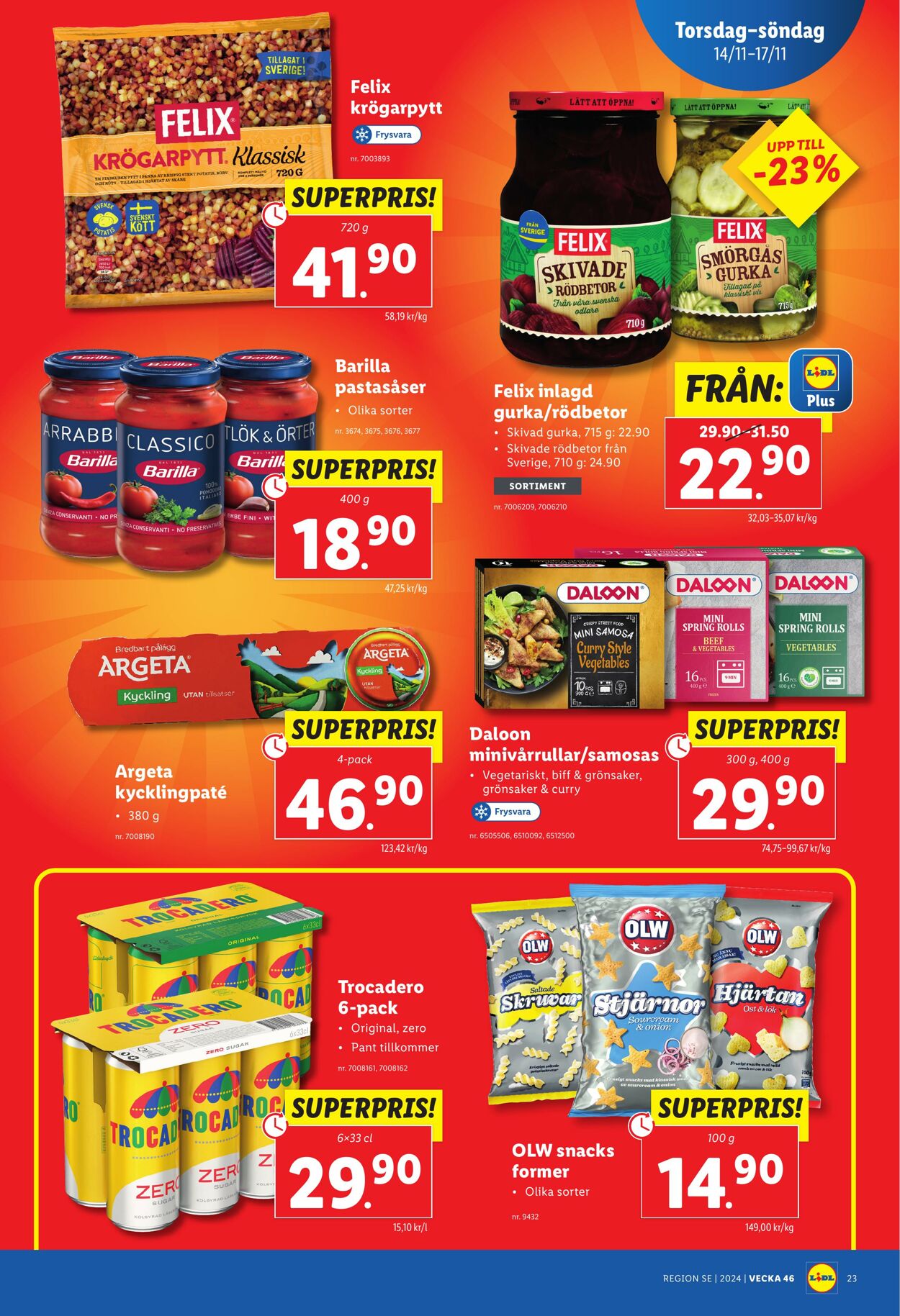 Erbjudanden Lidl 11.11.2024 - 17.11.2024