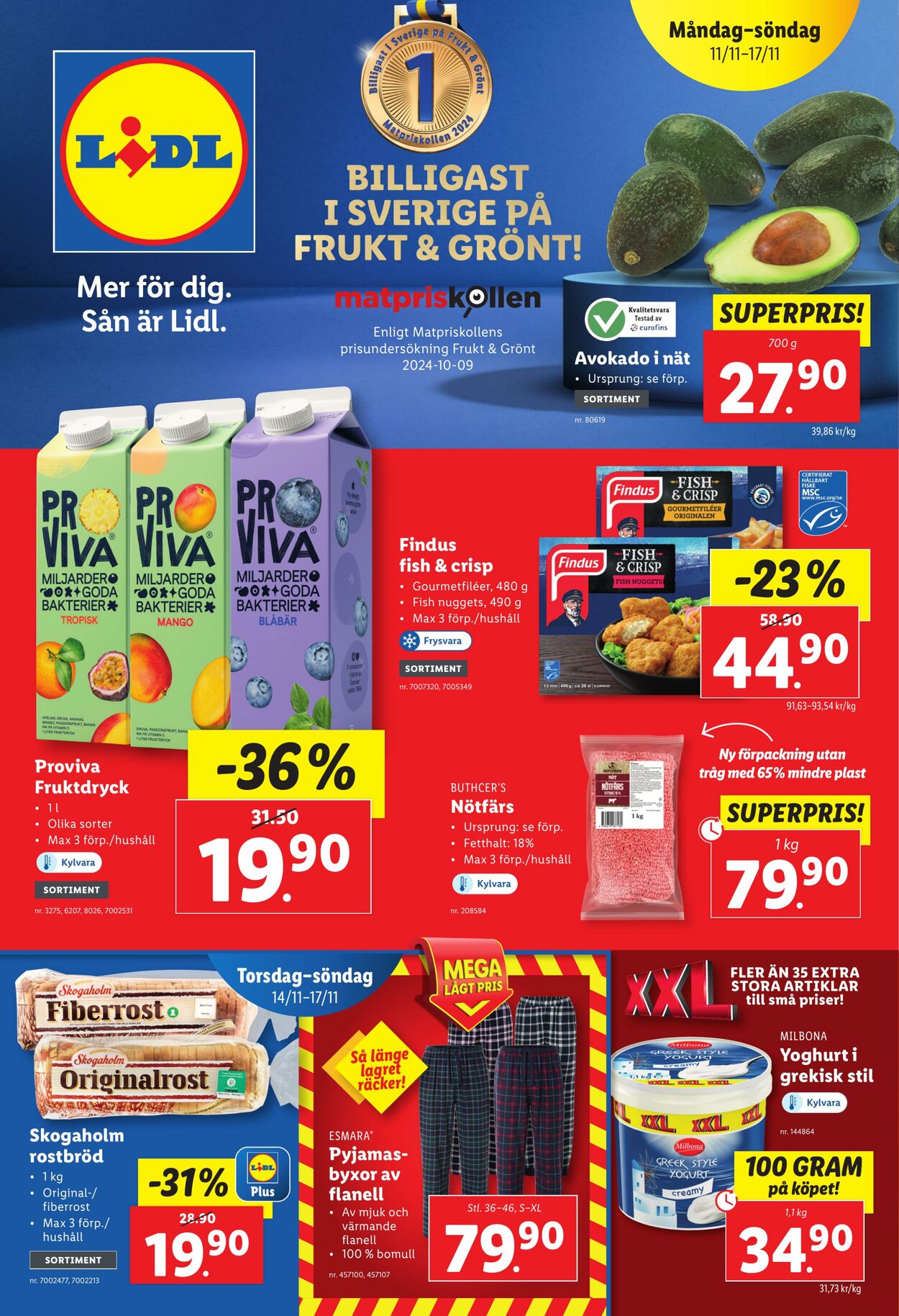 Erbjudanden Lidl 11.11.2024 - 17.11.2024