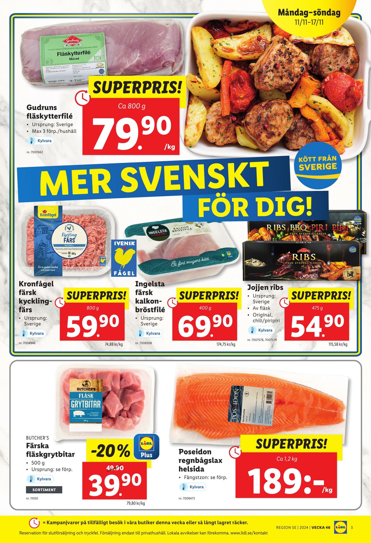 Erbjudanden Lidl 11.11.2024 - 17.11.2024