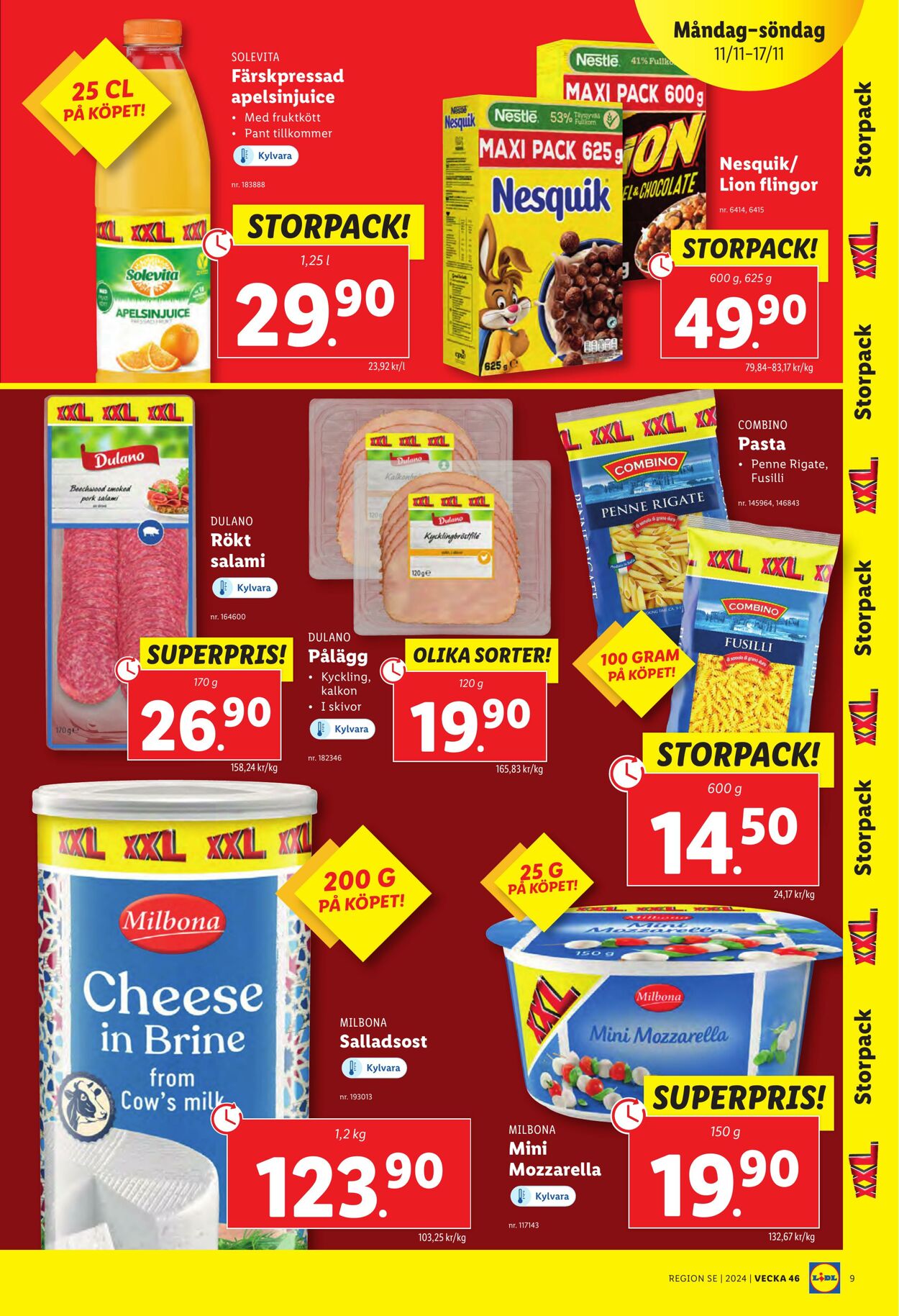 Erbjudanden Lidl 11.11.2024 - 17.11.2024