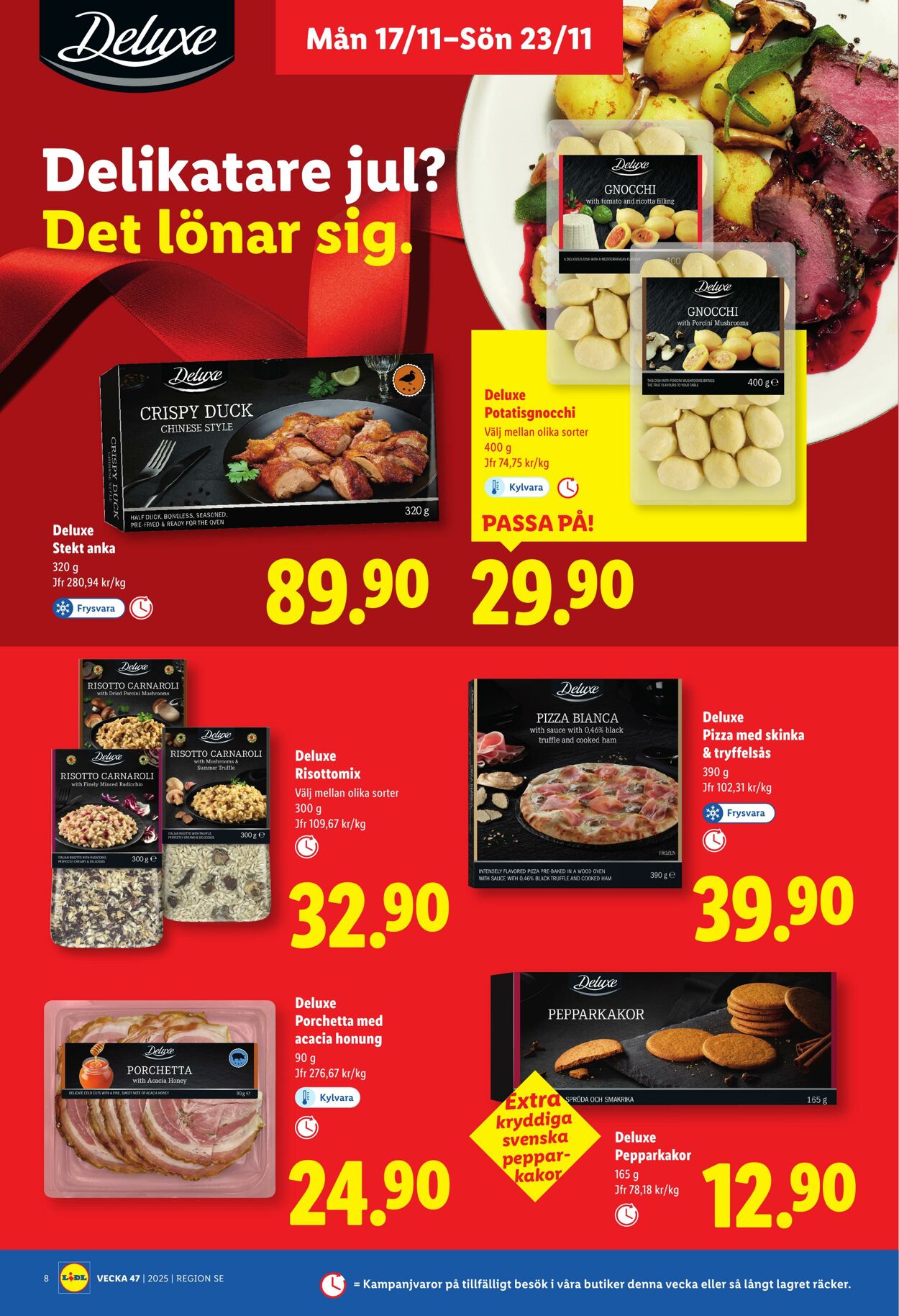 Erbjudanden Lidl 17.11.2025 - 23.11.2025
