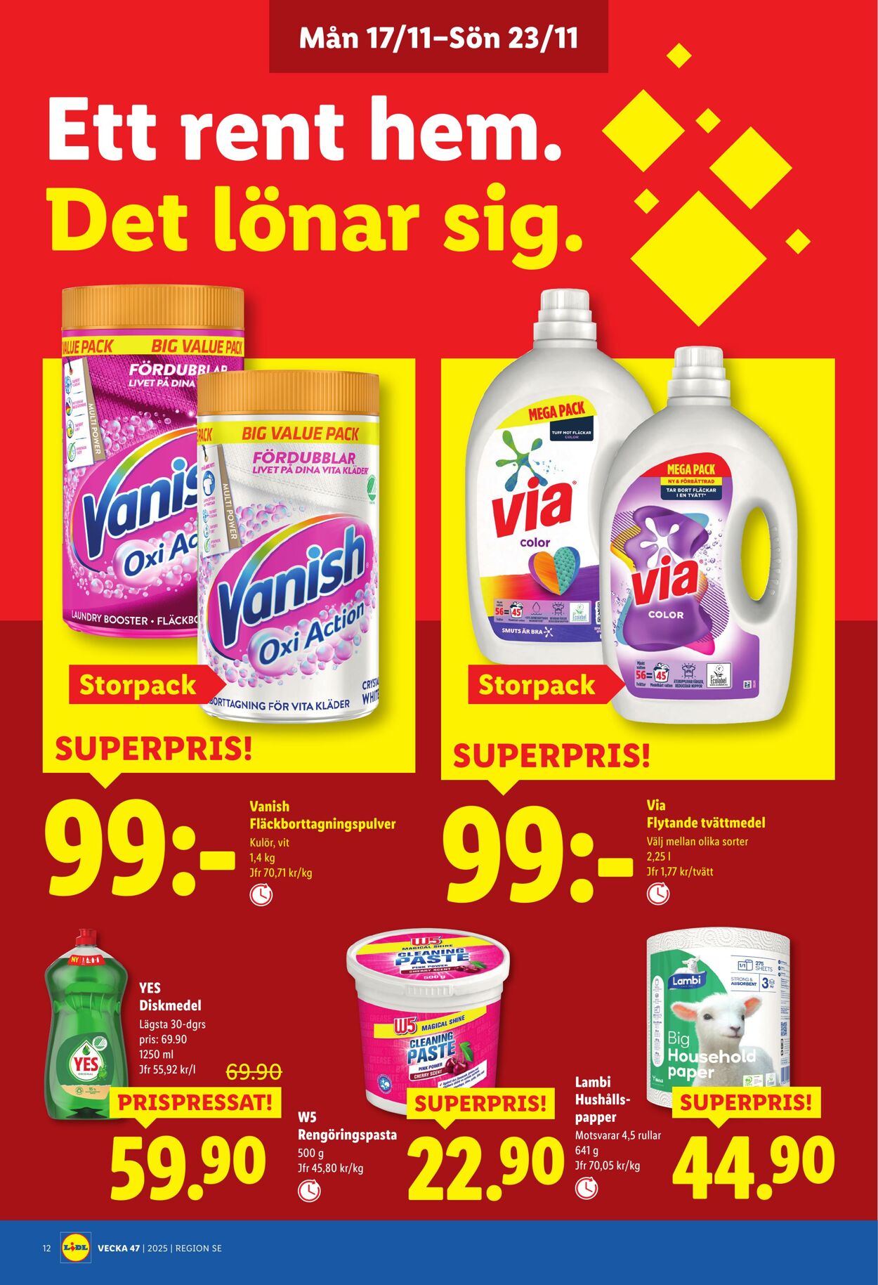 Erbjudanden Lidl 17.11.2025 - 23.11.2025