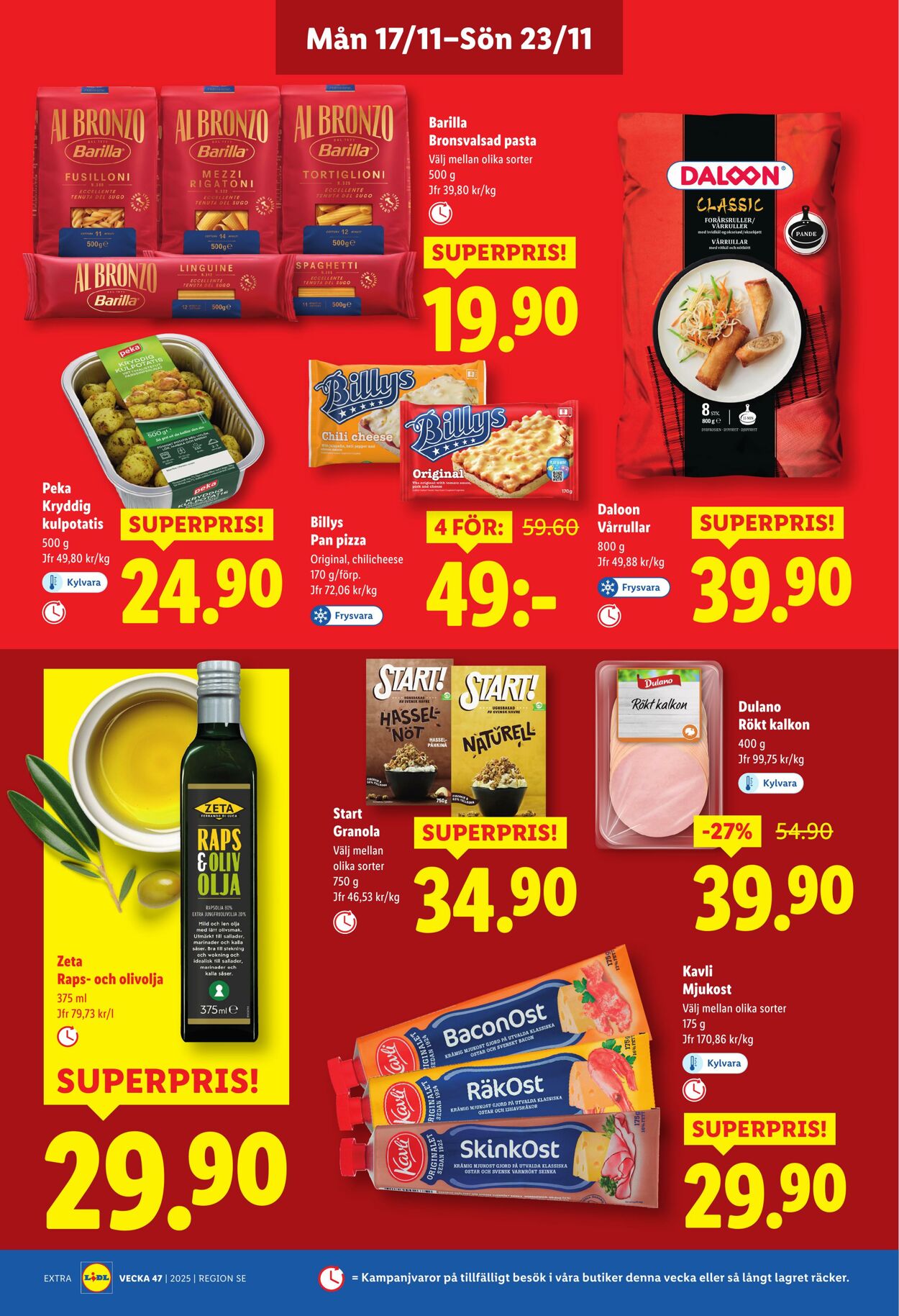 Erbjudanden Lidl 17.11.2025 - 23.11.2025