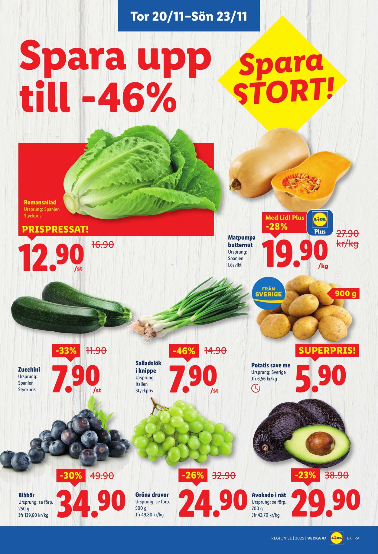 Erbjudanden Lidl 17.11.2025 - 23.11.2025