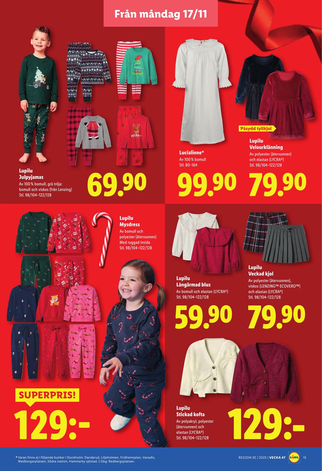 Erbjudanden Lidl 17.11.2025 - 23.11.2025