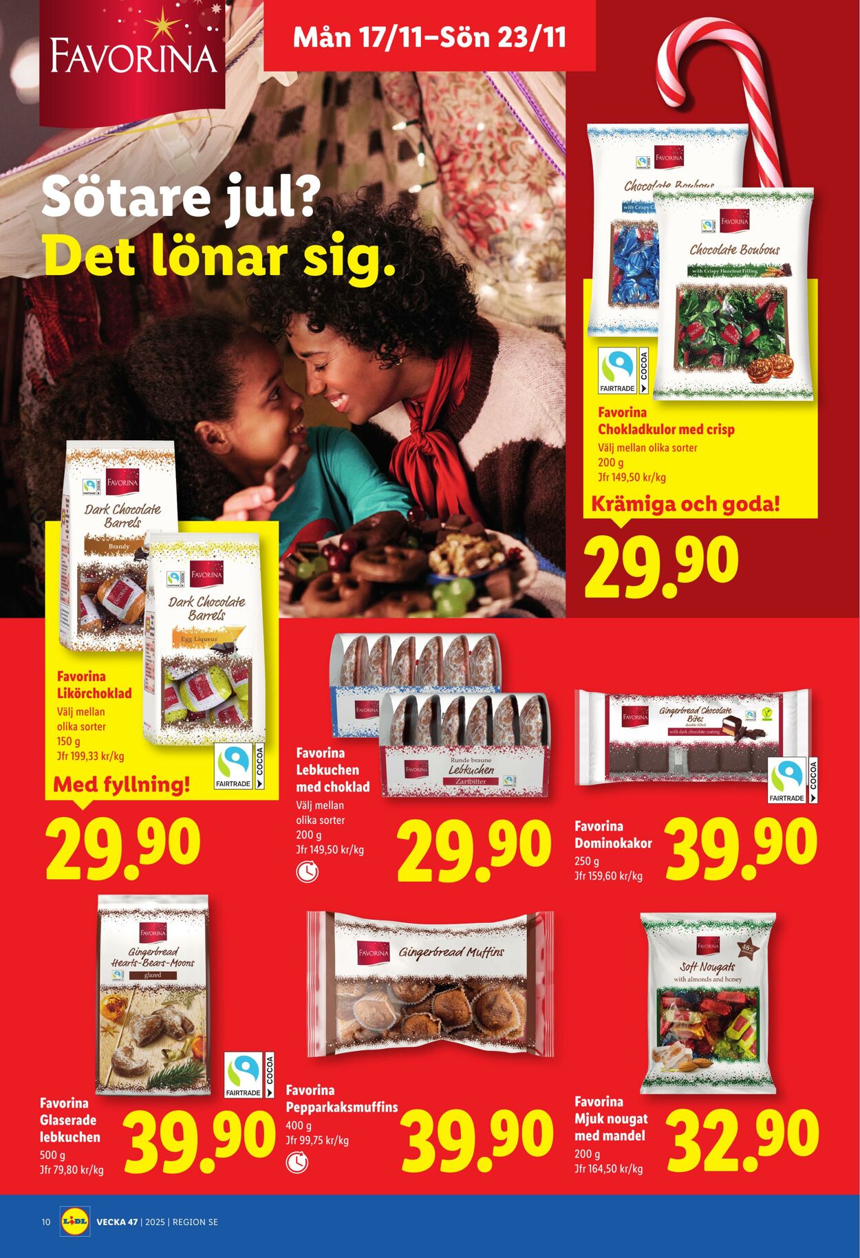 Erbjudanden Lidl 17.11.2025 - 23.11.2025