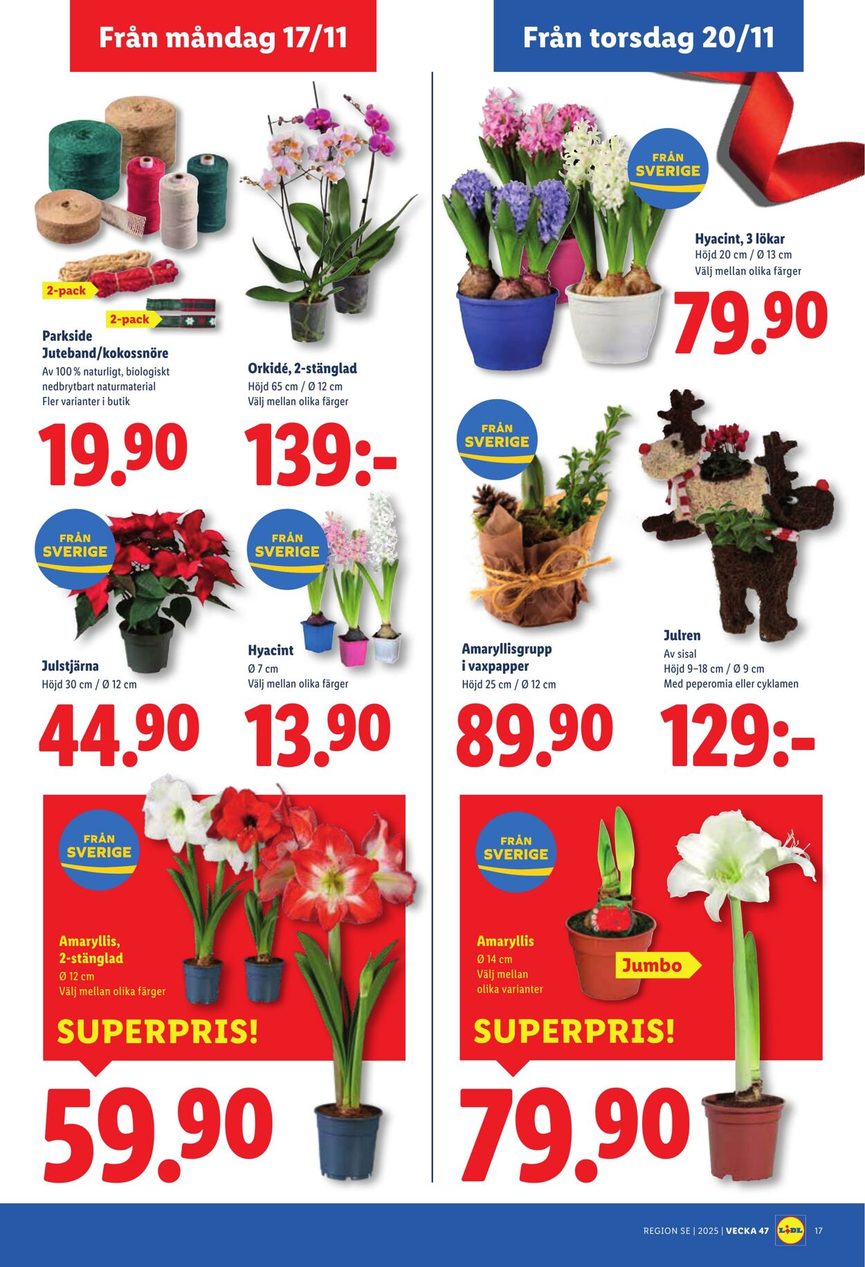 Erbjudanden Lidl 17.11.2025 - 23.11.2025