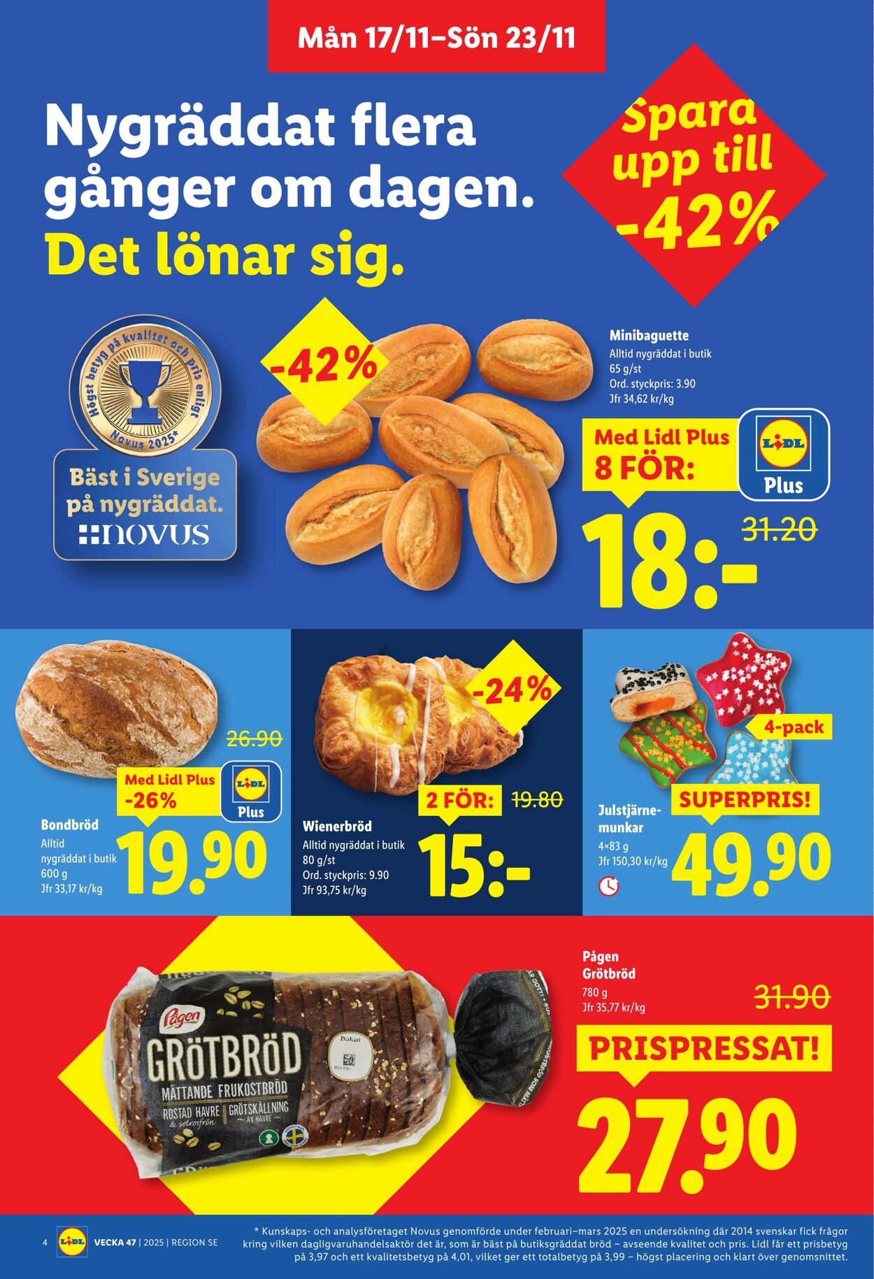 Erbjudanden Lidl 17.11.2025 - 23.11.2025