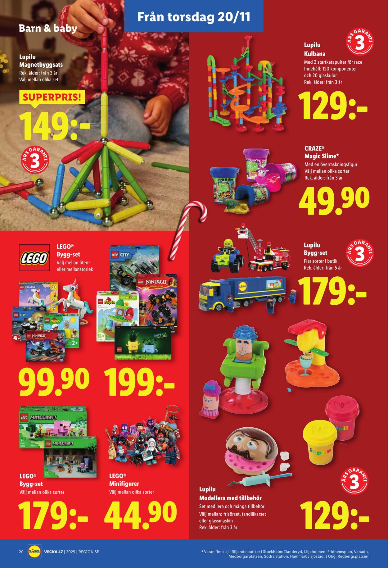 Erbjudanden Lidl 17.11.2025 - 23.11.2025