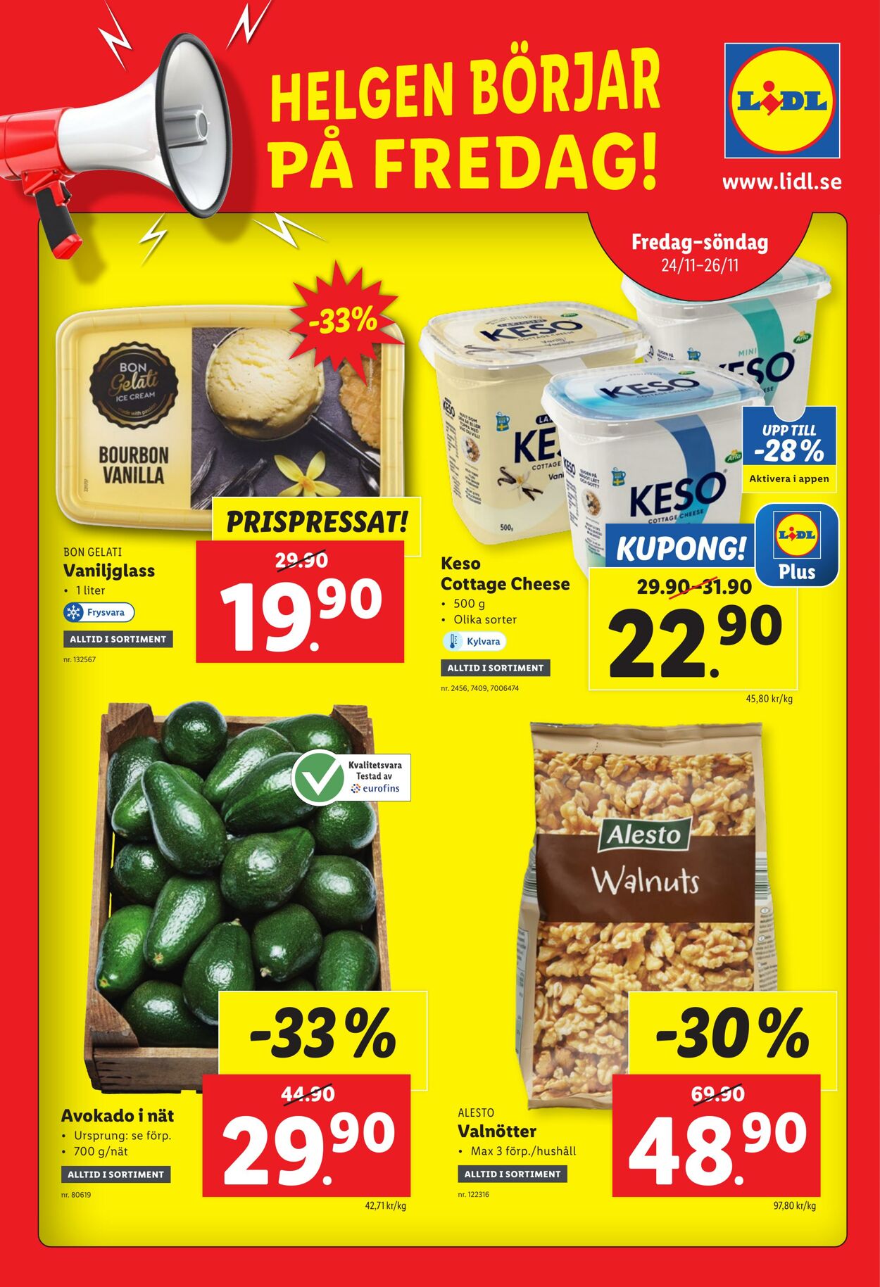 Erbjudanden Lidl 20.11.2023 - 26.11.2023