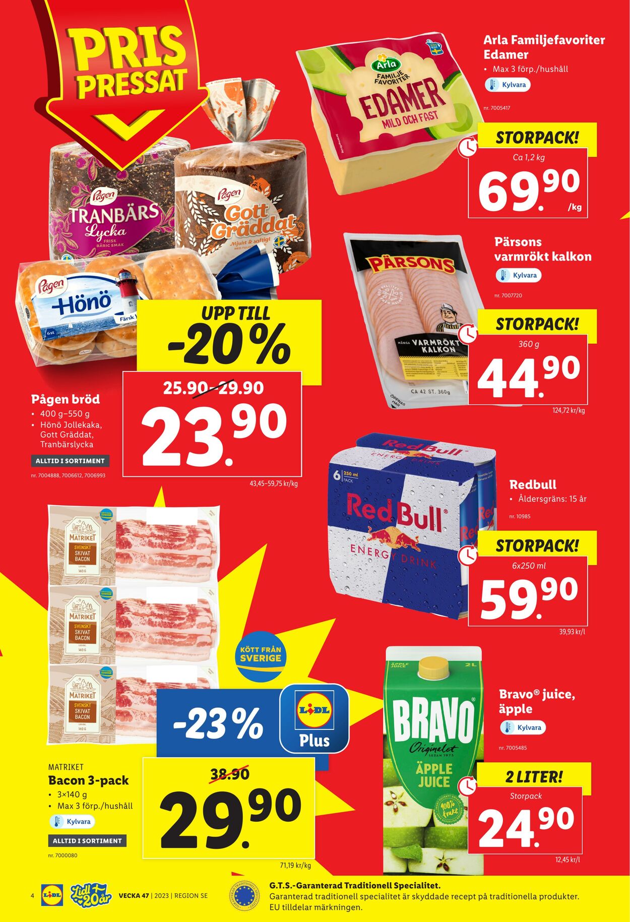 Erbjudanden Lidl 20.11.2023 - 26.11.2023