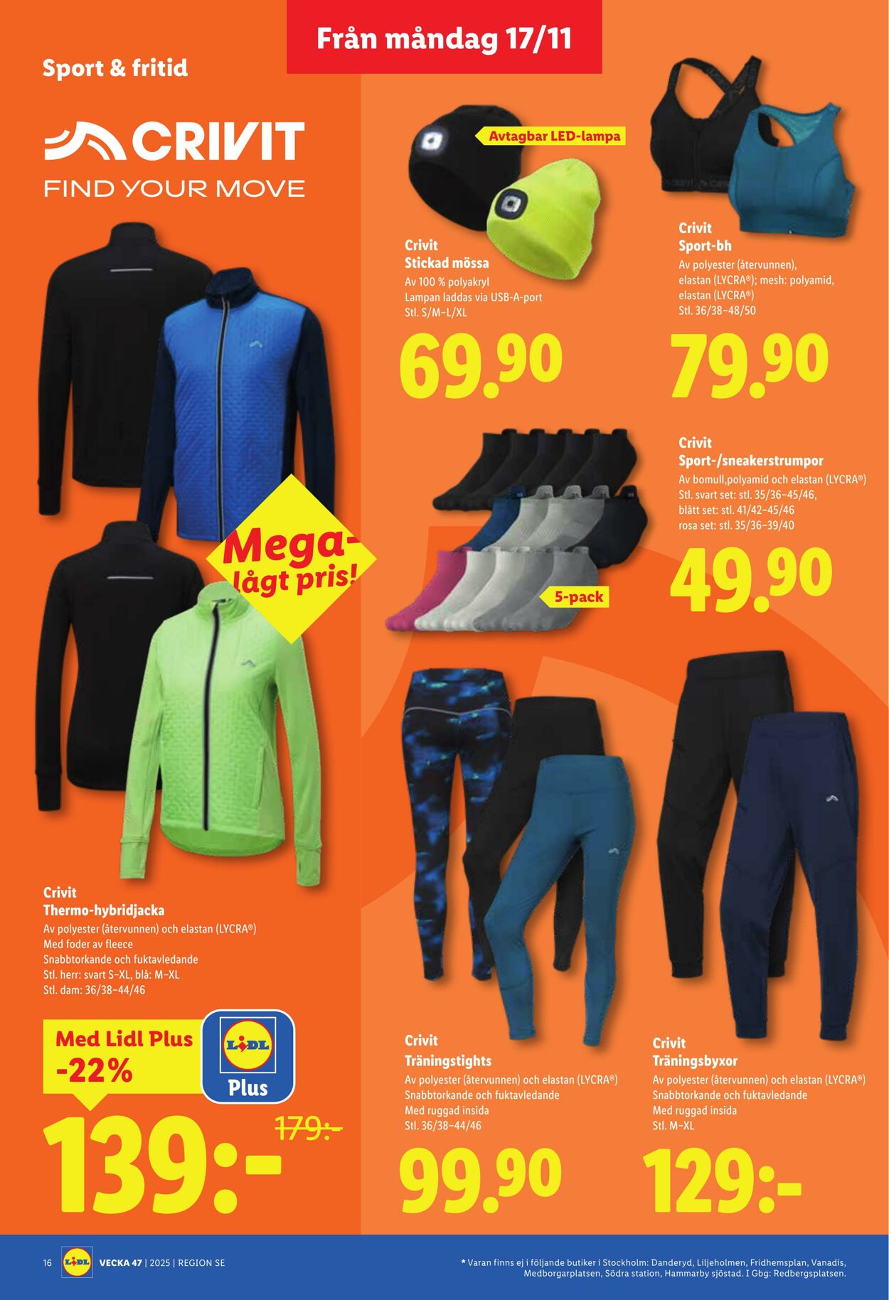 Erbjudanden Lidl 17.11.2025 - 23.11.2025