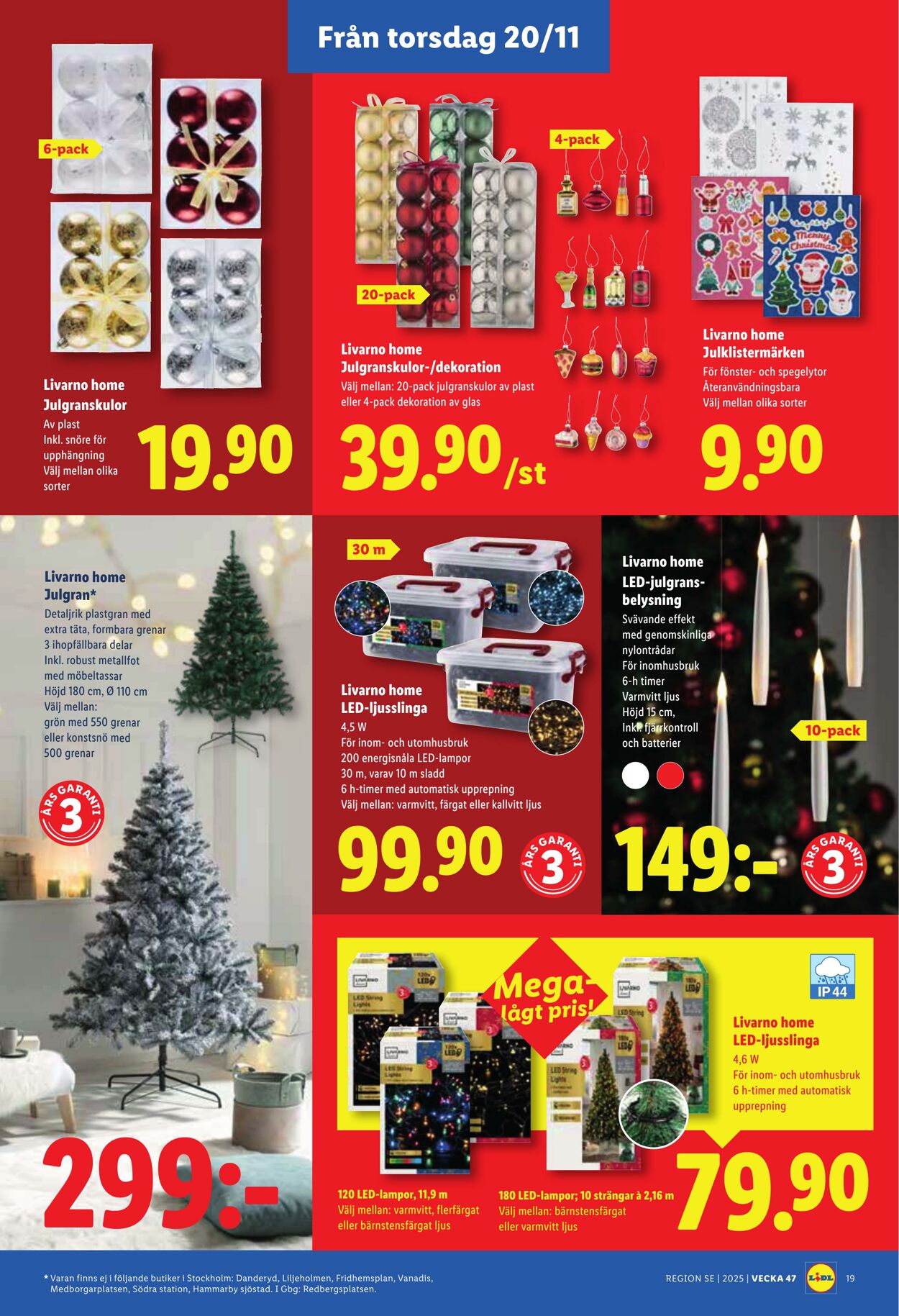 Erbjudanden Lidl 17.11.2025 - 23.11.2025