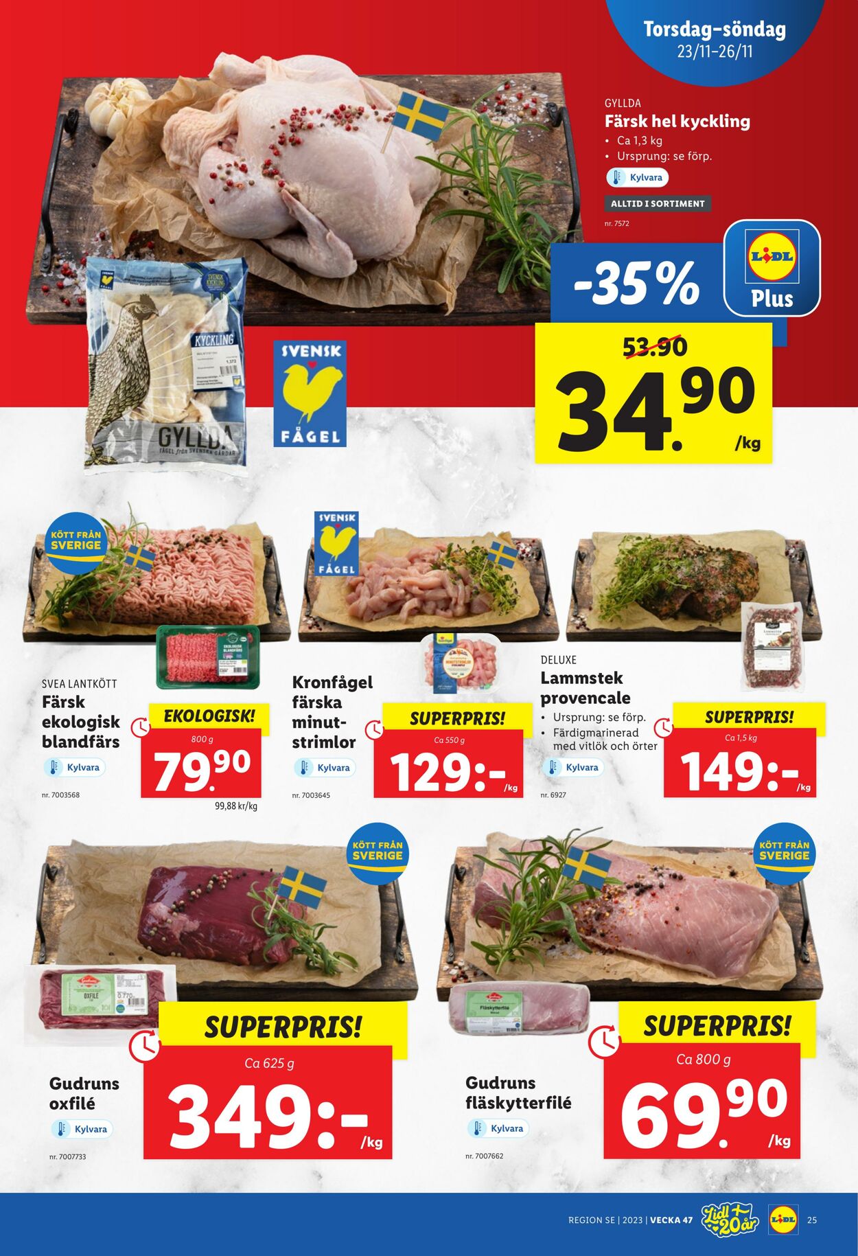 Erbjudanden Lidl 20.11.2023 - 26.11.2023