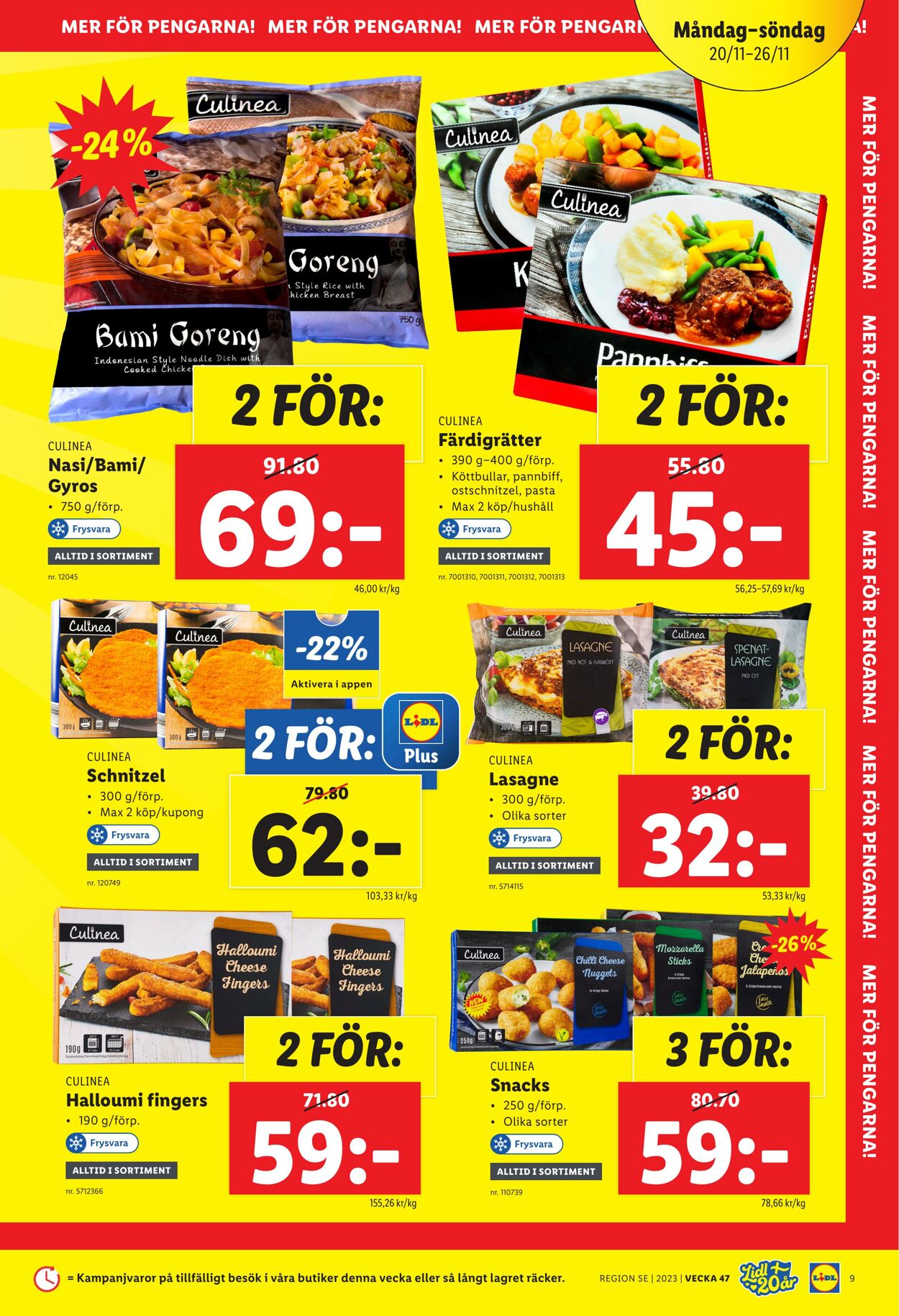 Erbjudanden Lidl 20.11.2023 - 26.11.2023