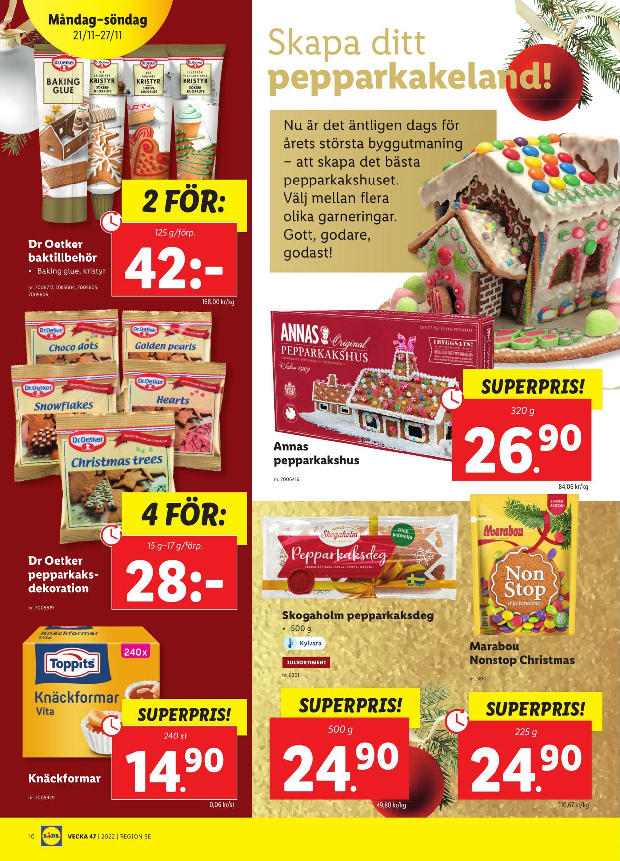 Erbjudanden Lidl 21.11.2022 - 27.11.2022