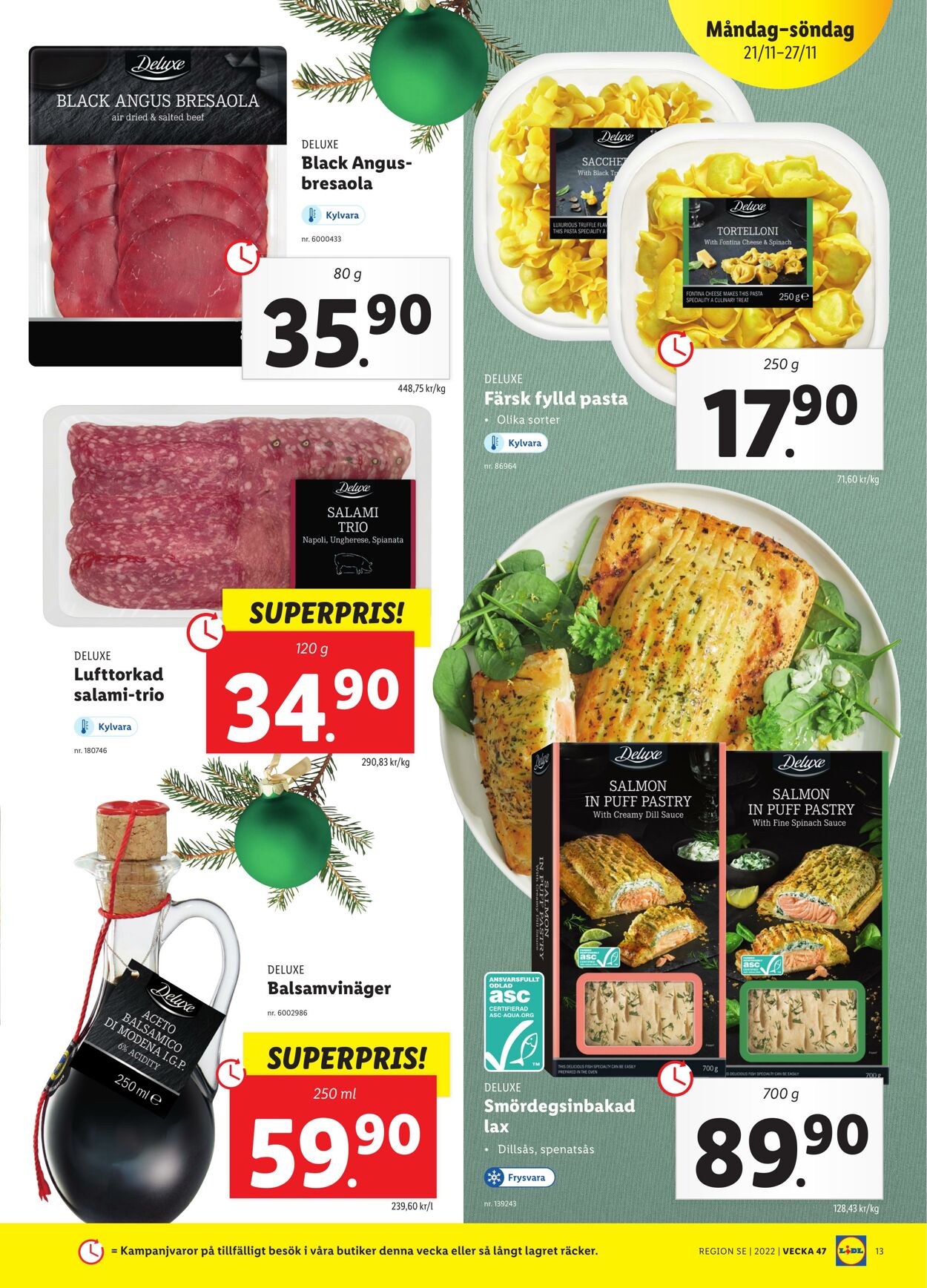 Erbjudanden Lidl 21.11.2022 - 27.11.2022