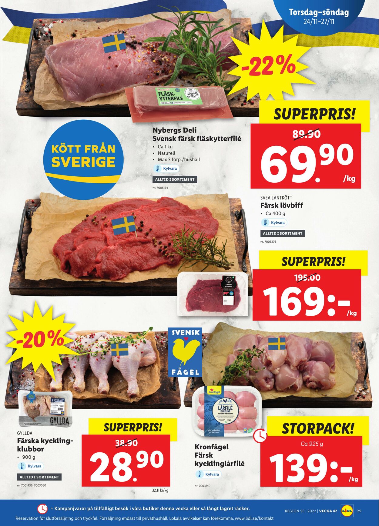 Erbjudanden Lidl 21.11.2022 - 27.11.2022