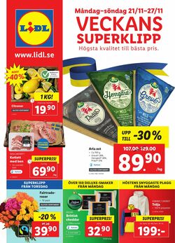 Erbjudanden Lidl 21.11.2022 - 27.11.2022